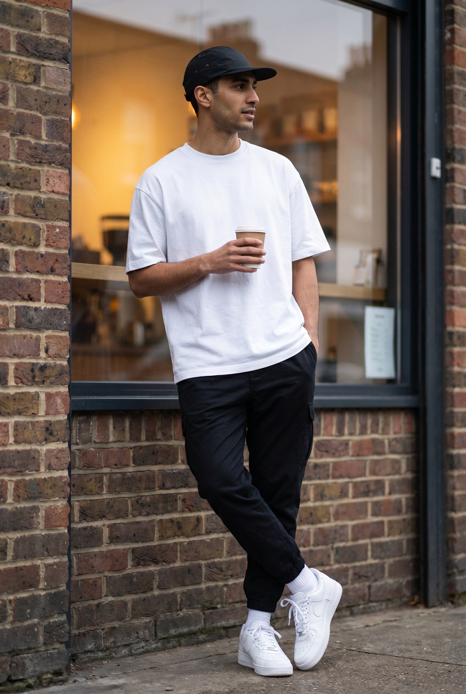 Men's Glare Technical 5-Panel Cap | Blackstone London