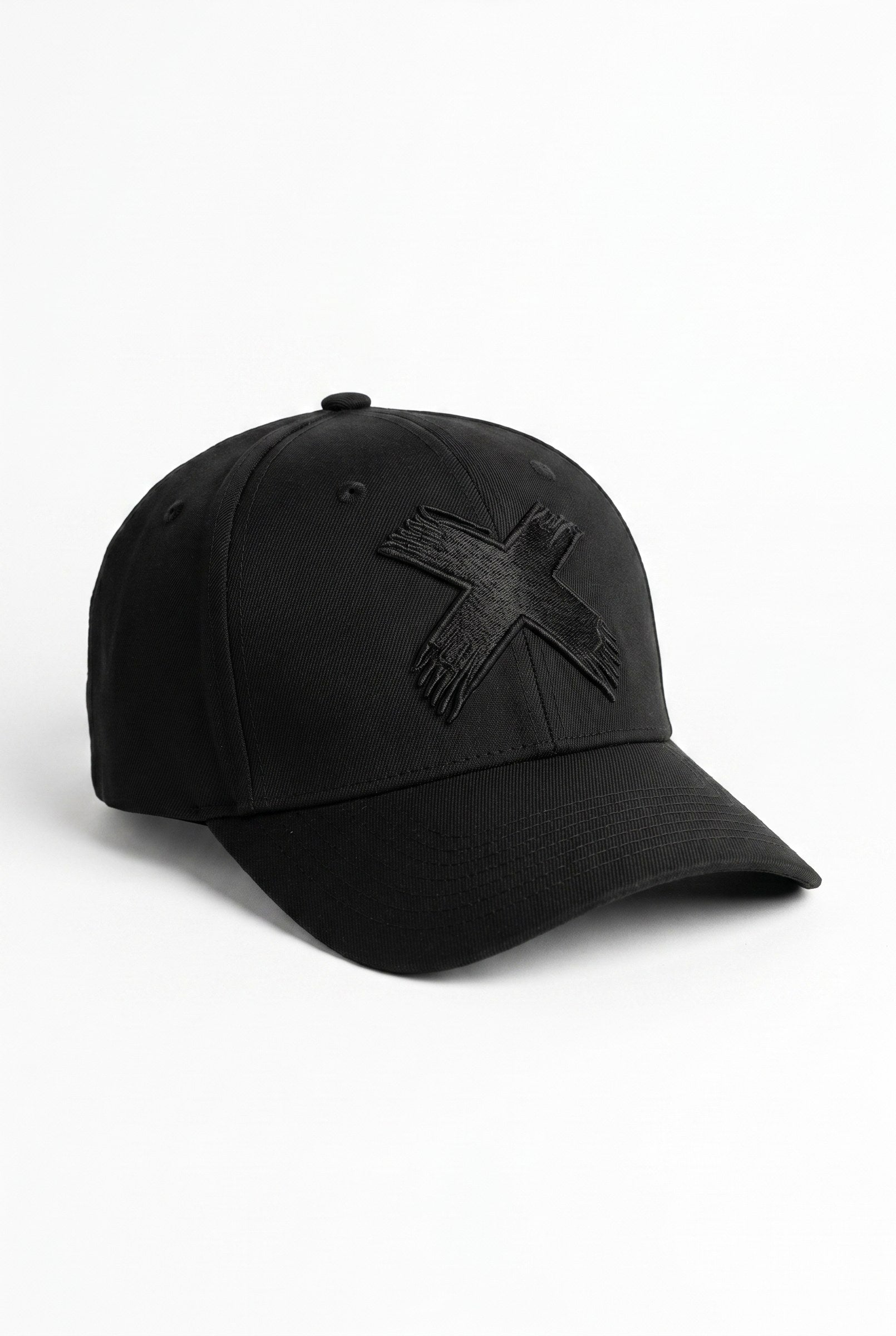 Men's Cross X Embroidered Cap | Blackstone London