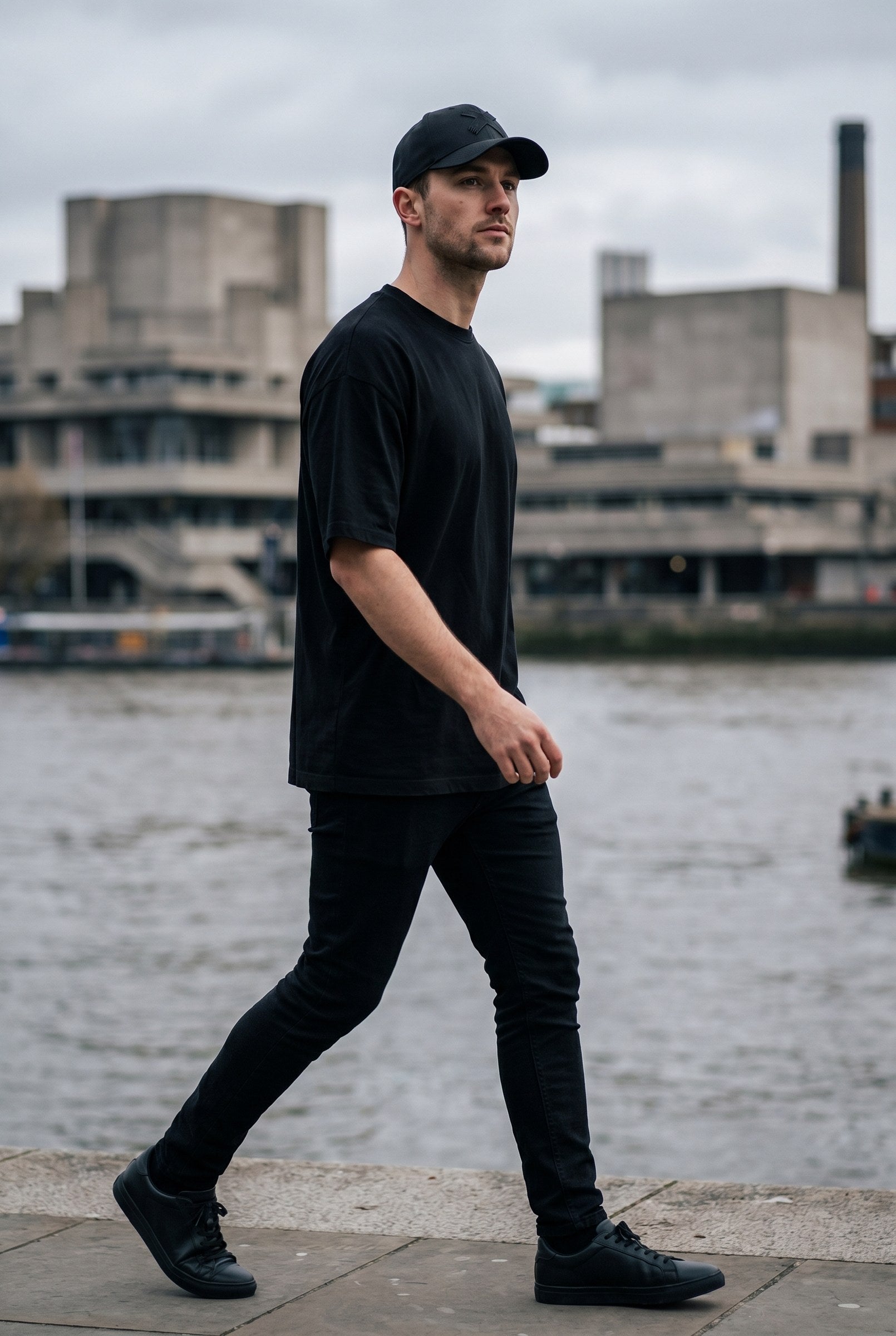 Men's Cross X Embroidered Cap | Blackstone London
