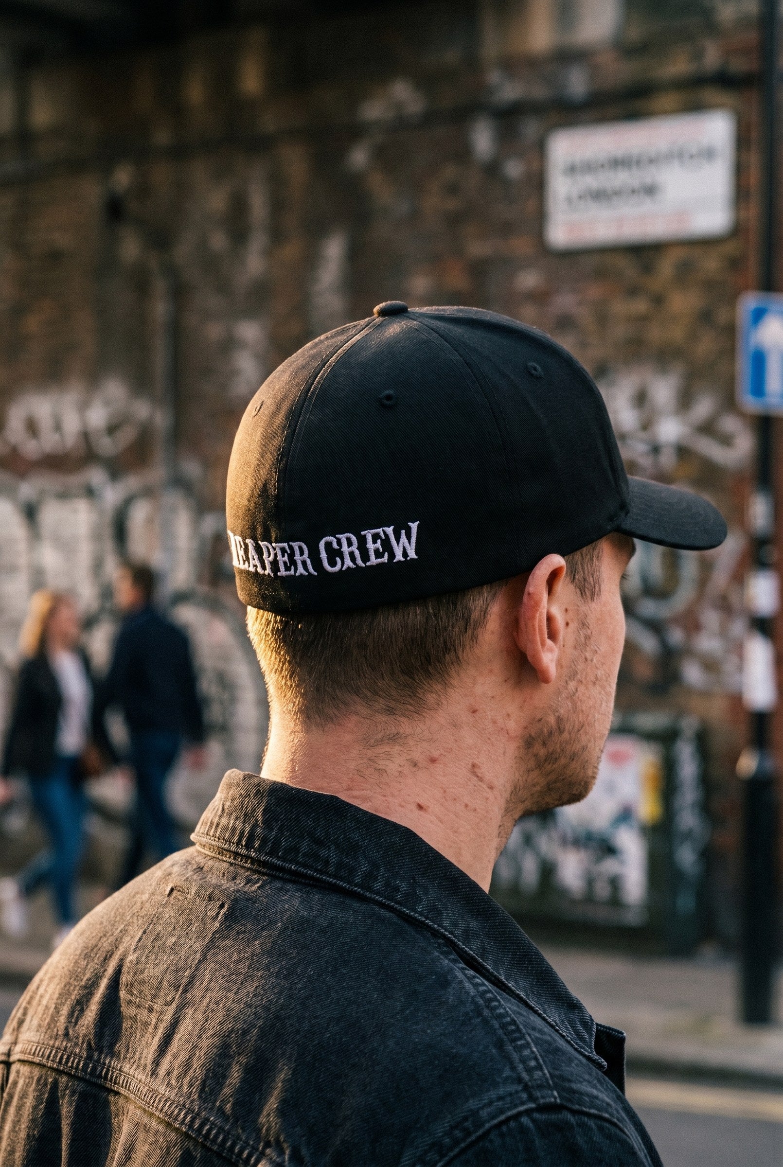Men's Reaper Crew Embroidered Cap | Blackstone London