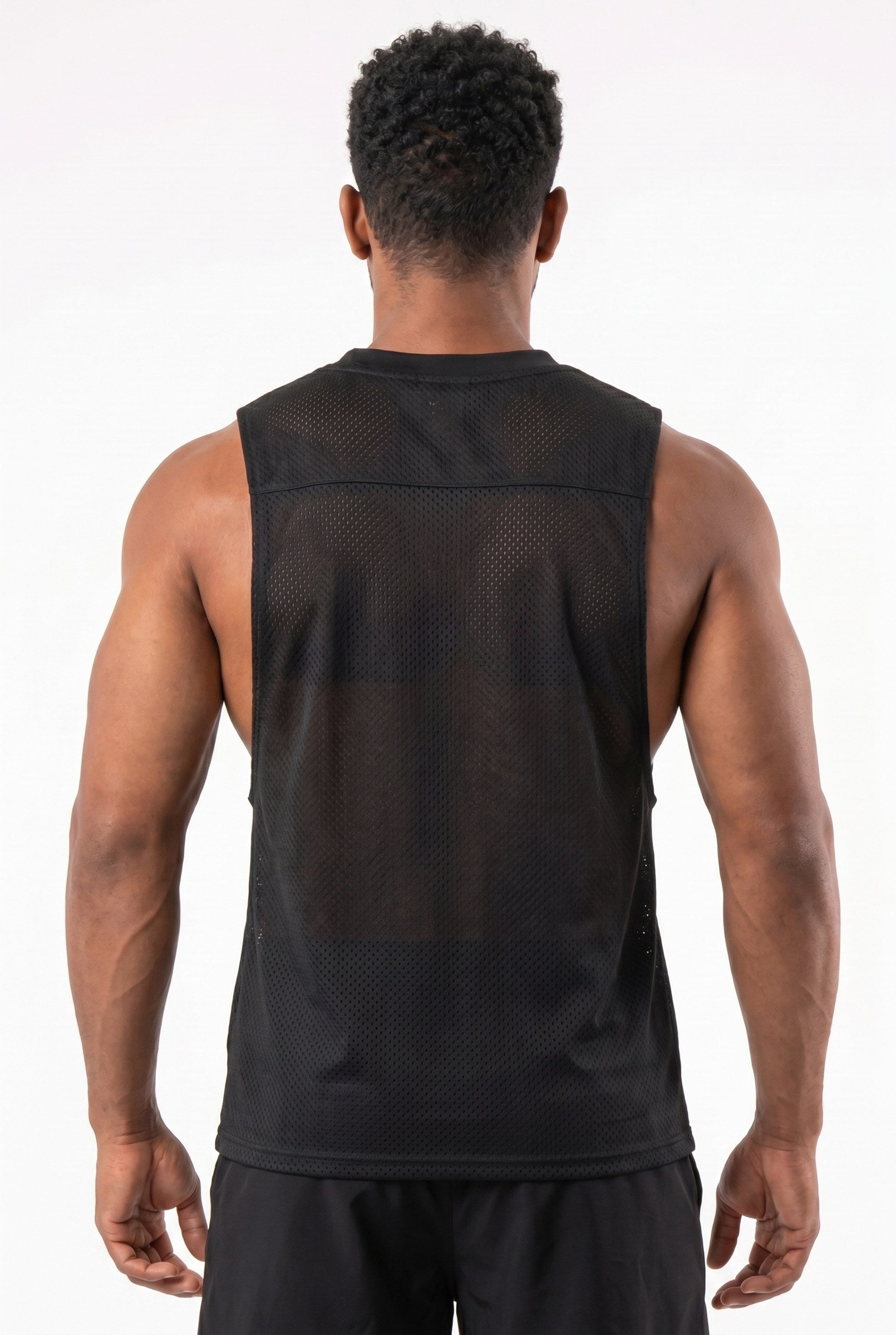 Men's Mesh Flex Muscle Tank Top | Blackstone London