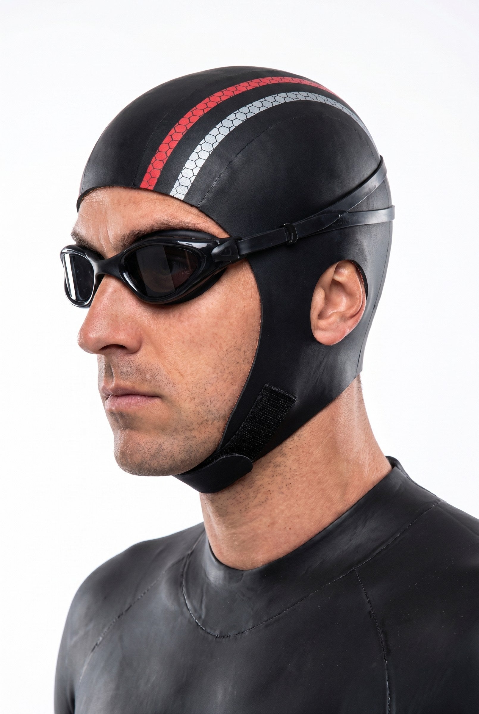 Men's Neoprene Heat Tech Swim Cap | Blackstone London