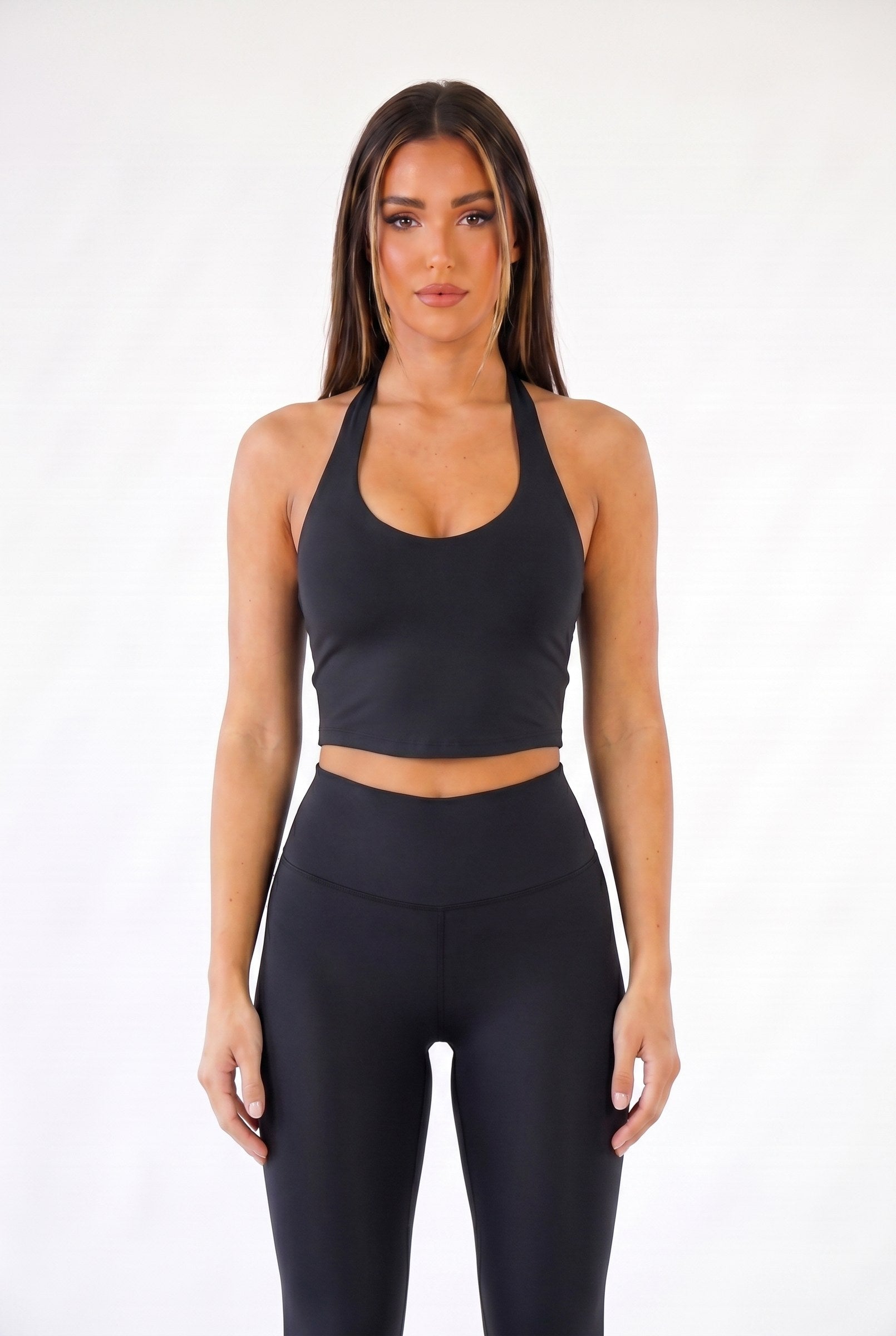Women's NKD Halter Shelf Tank Top | Blackstone London
