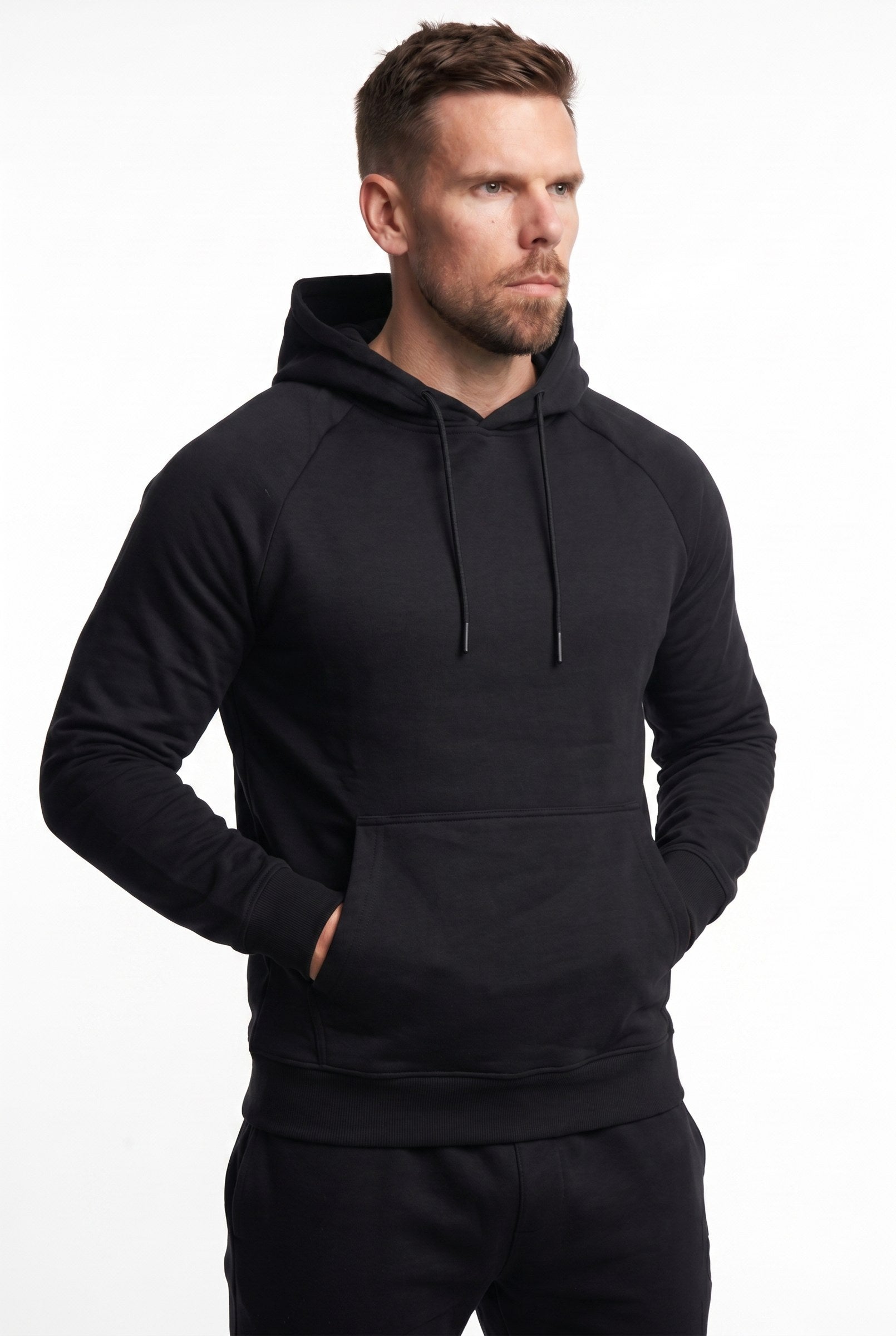 Men's Pro Fleece Pullover Hoodie | Blackstone London