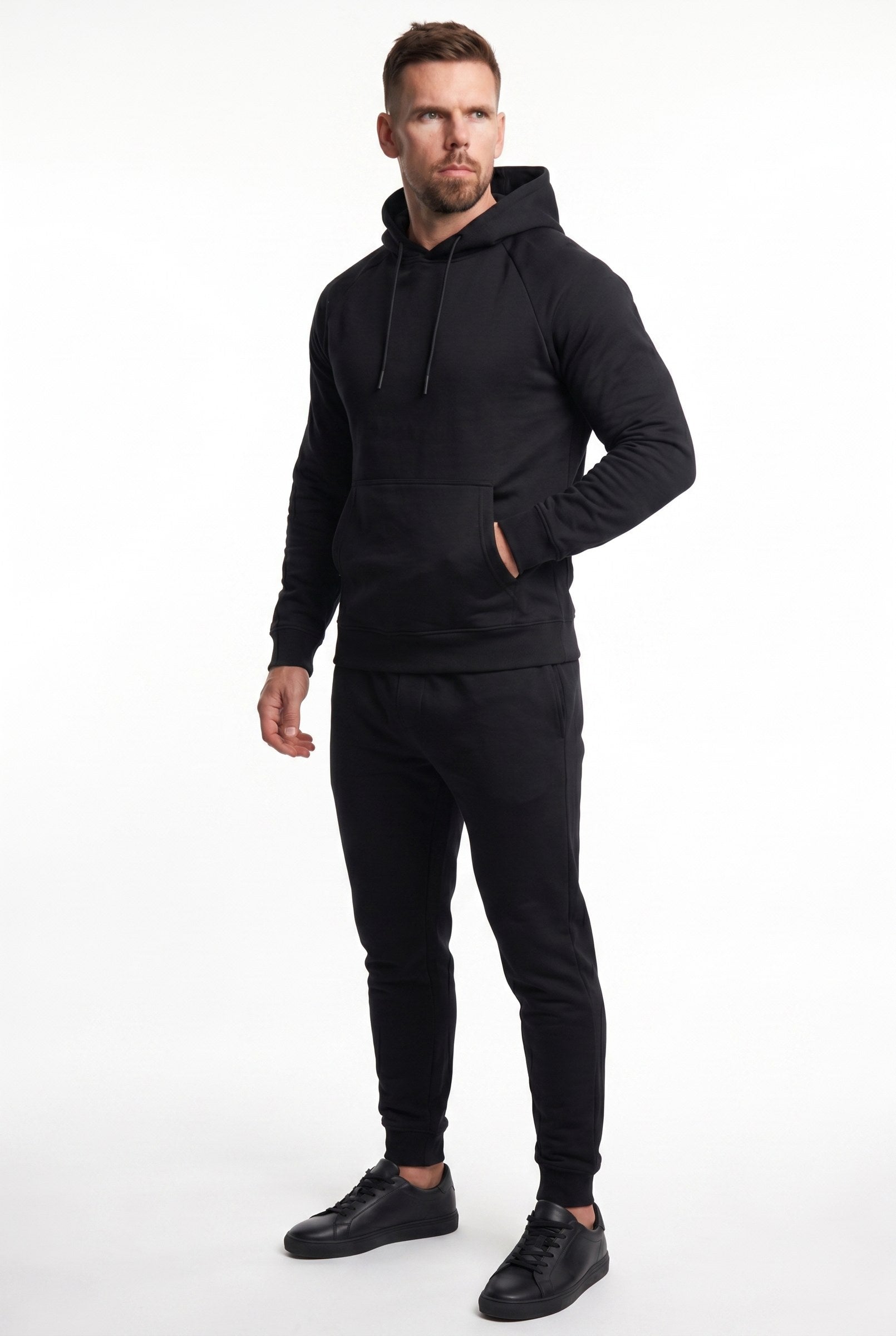 Men's Pro Fleece Pullover Hoodie | Blackstone London