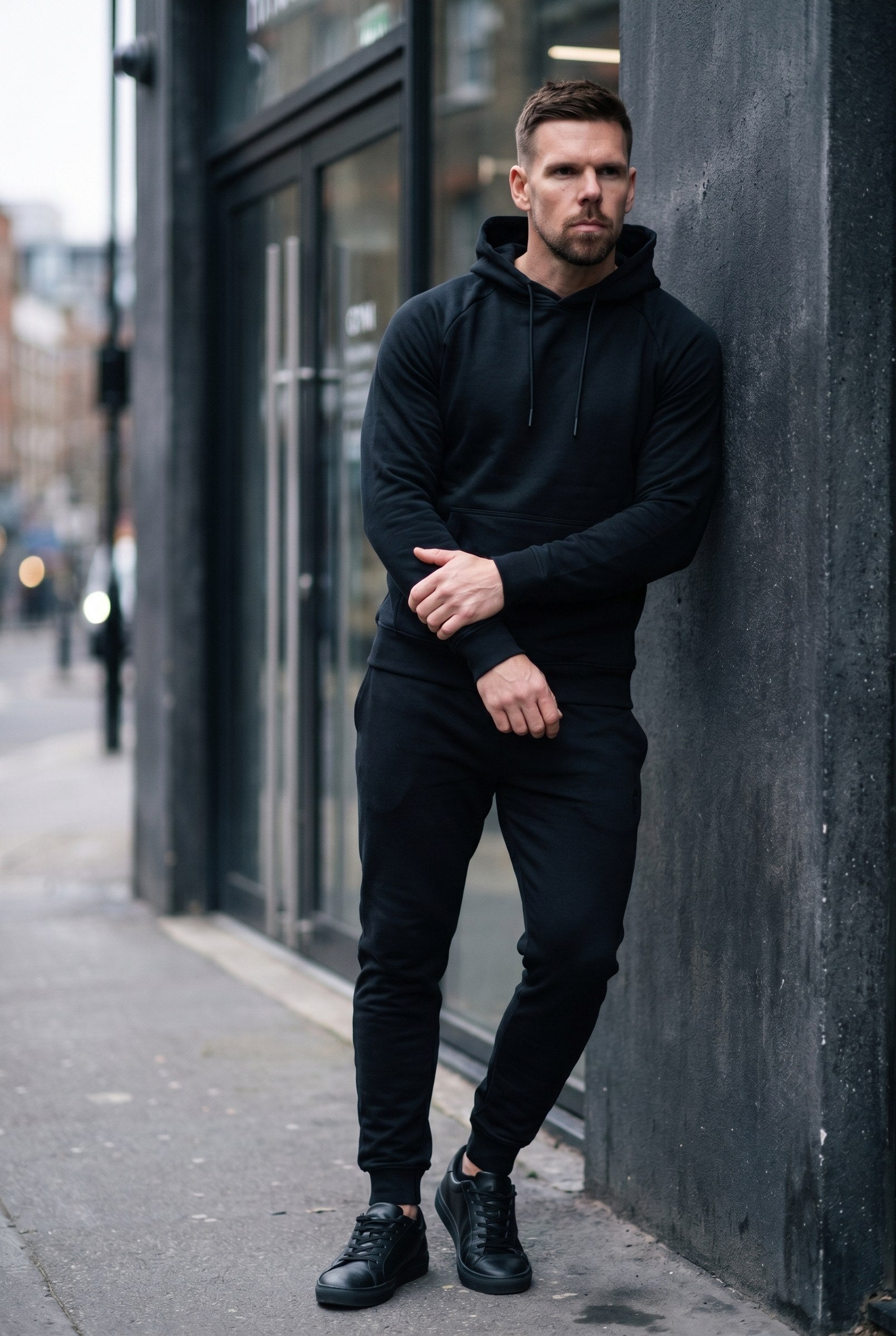 Men's Pro Fleece Pullover Hoodie | Blackstone London