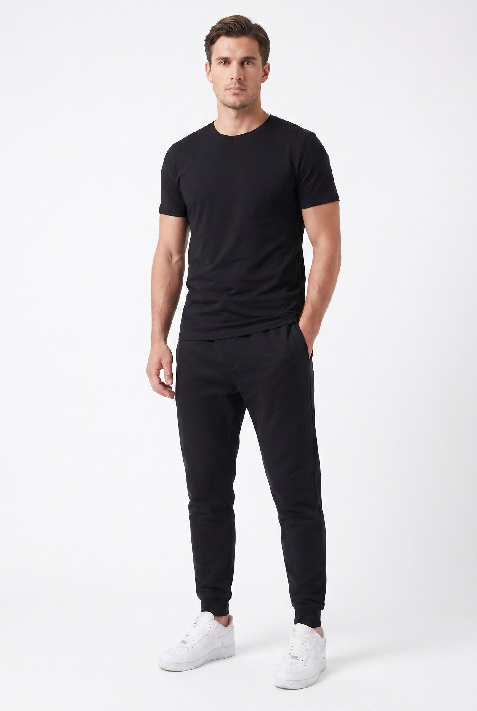 Men's Pro Fleece Tapered Joggers | Blackstone London