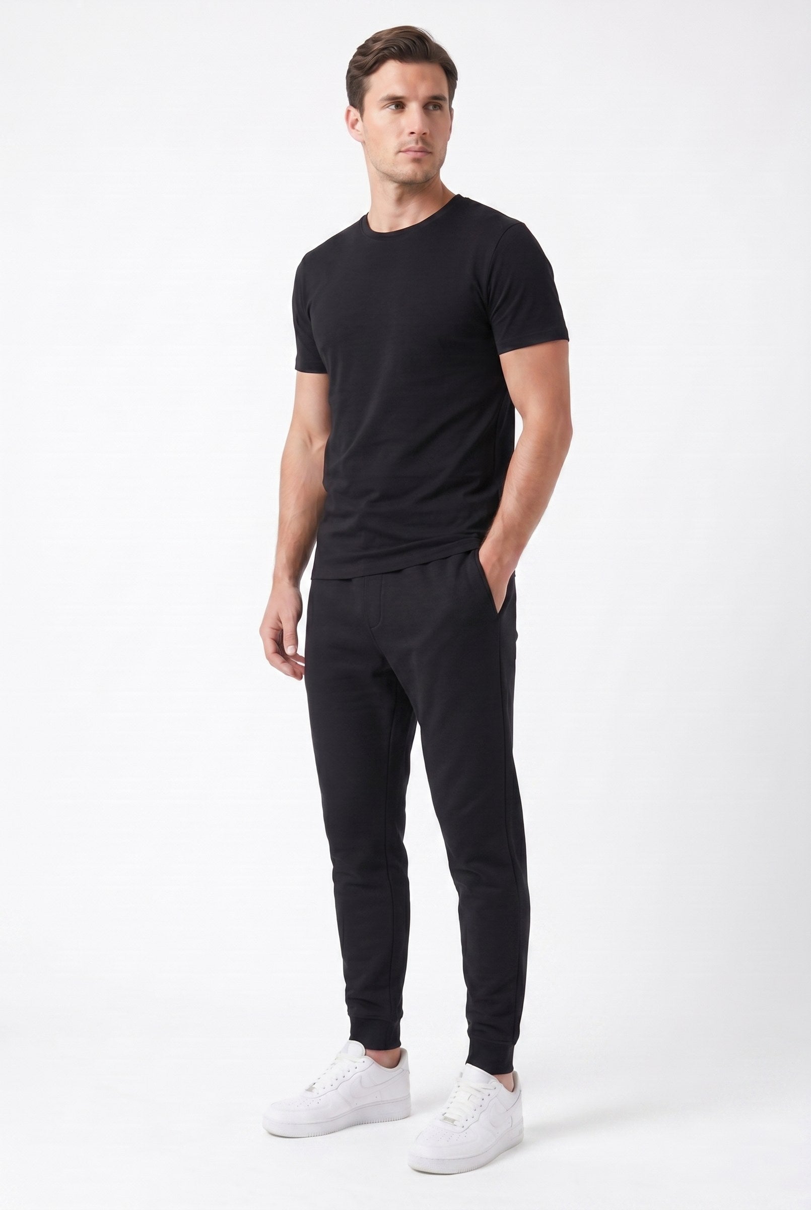 Men's Pro Fleece Tapered Joggers | Blackstone London