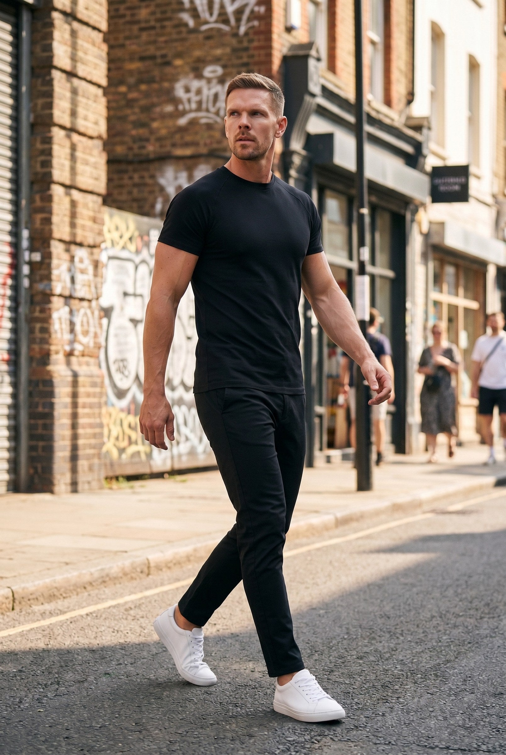 Men's Pro Jersey Athletic Tee | Blackstone London