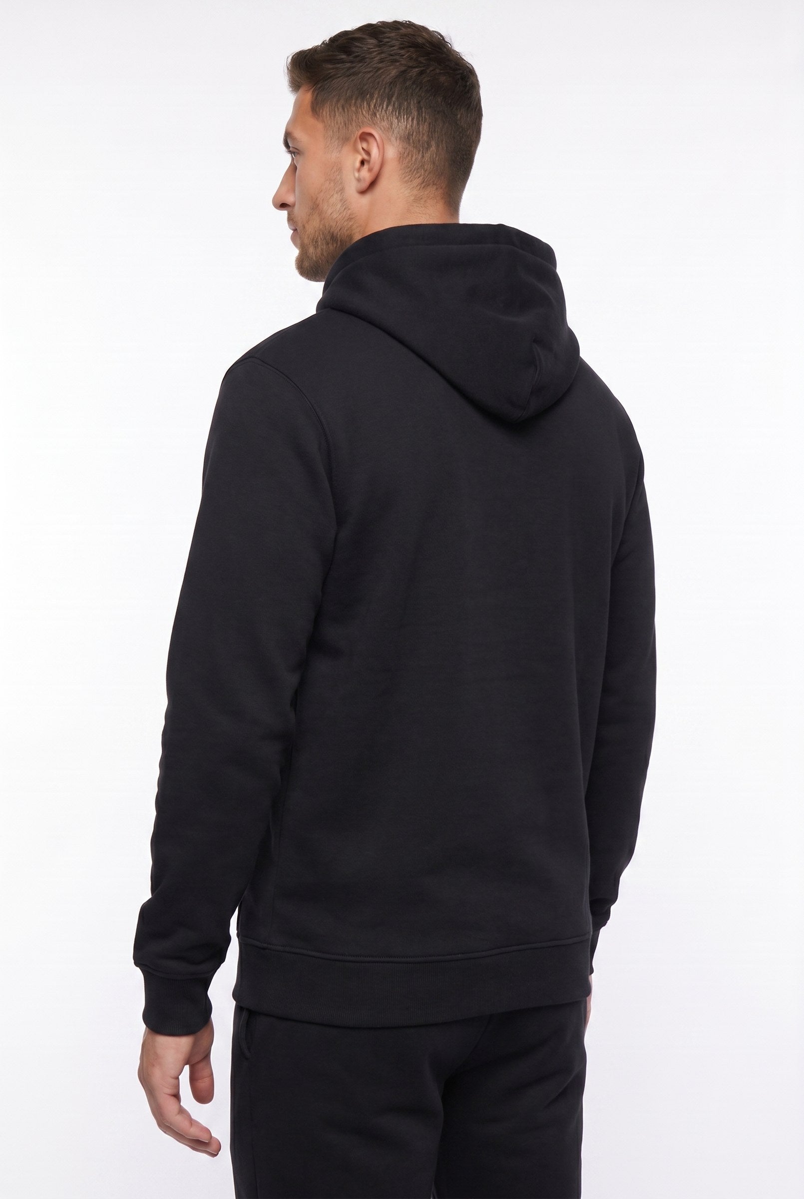 Men's Fundamental Fleece Pullover Hoodie | Blackstone London
