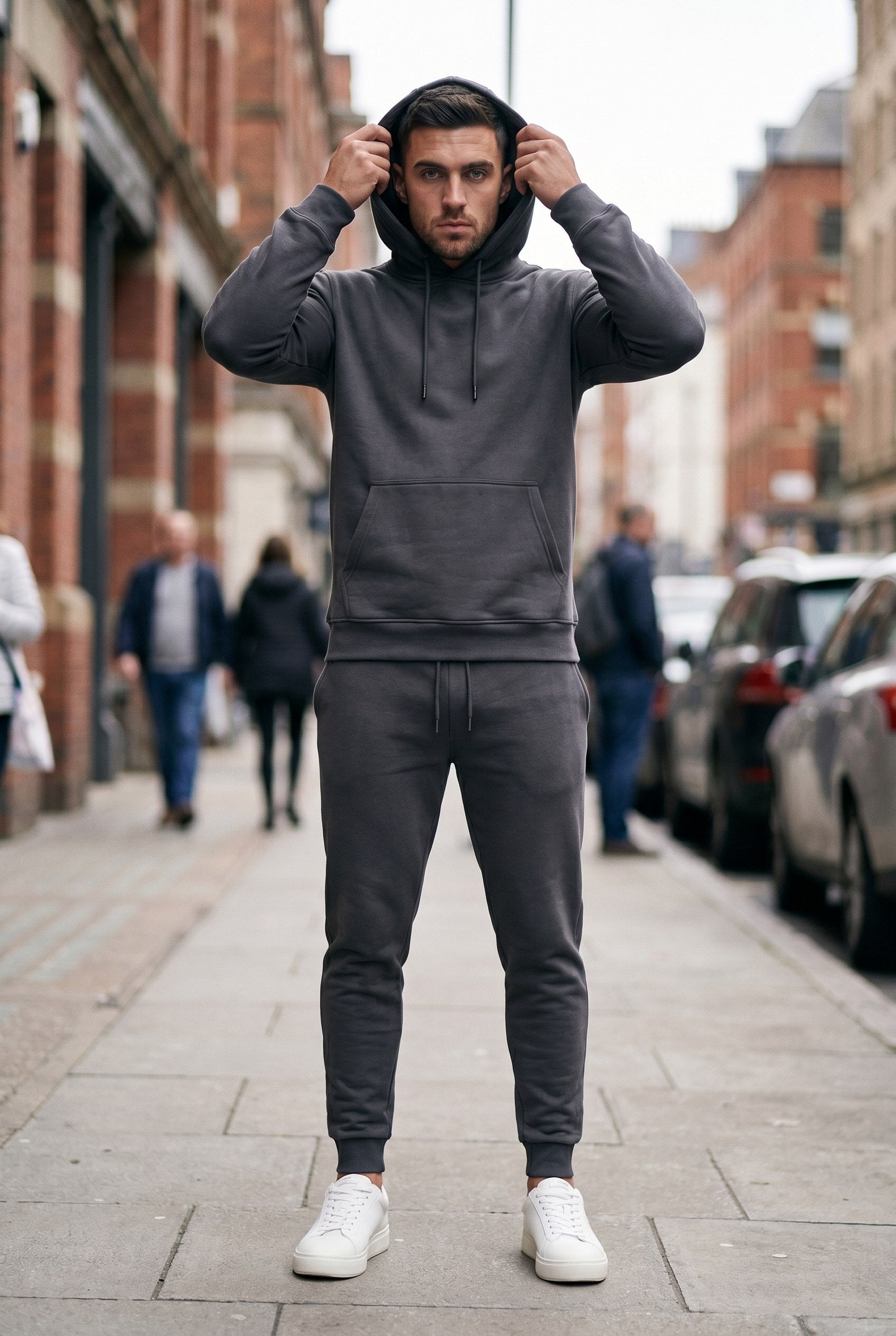Men's Fundamental Fleece Tapered Joggers | Blackstone London