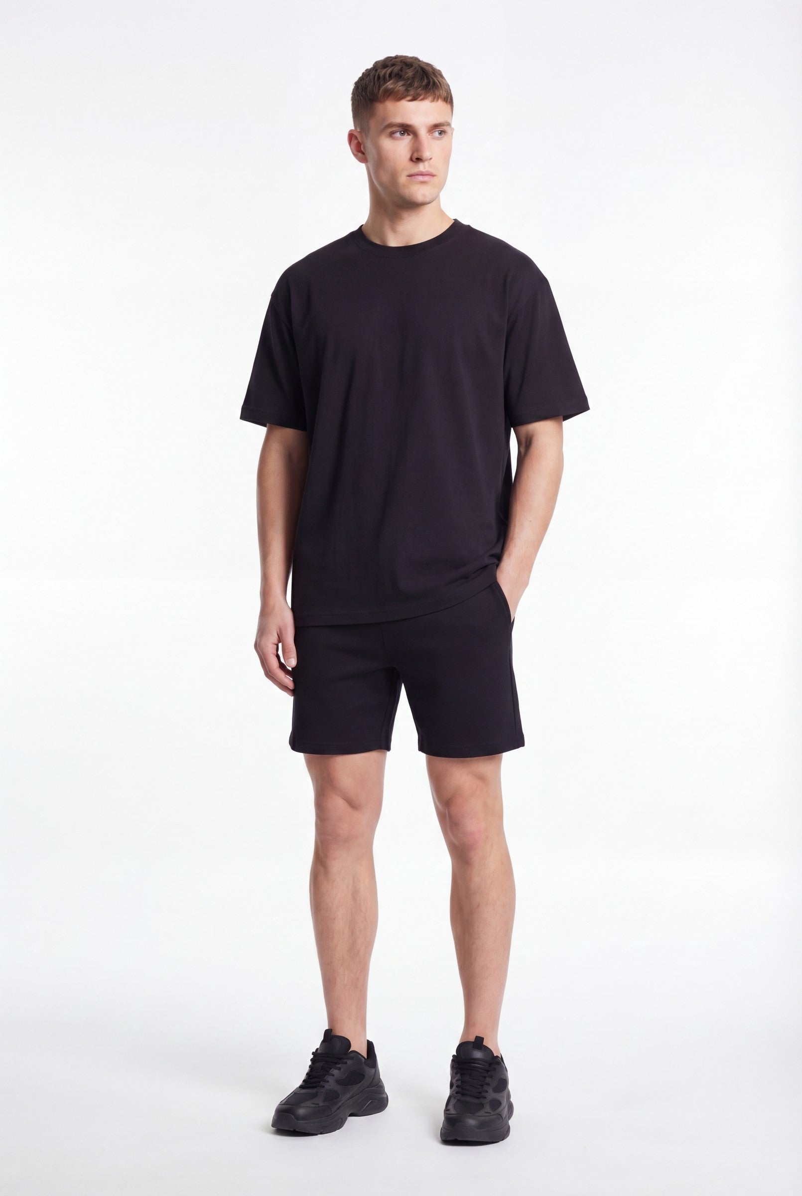 Men's Relaxed Knit Shorts | Blackstone London