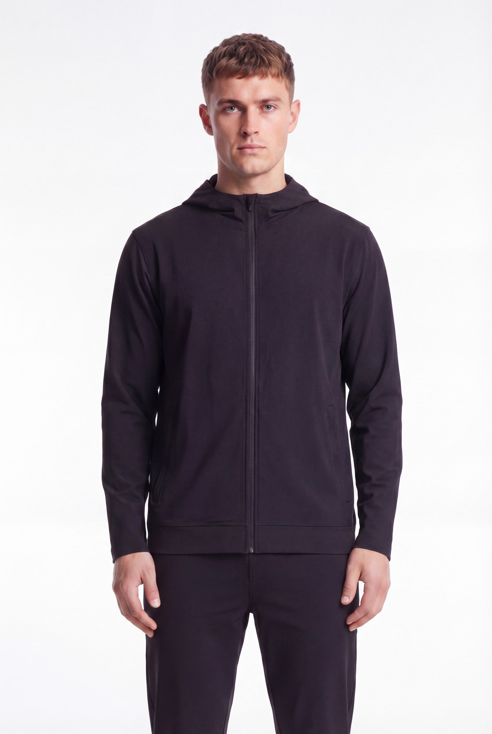 Men's Soft Knit Hooded Jacket | Blackstone London