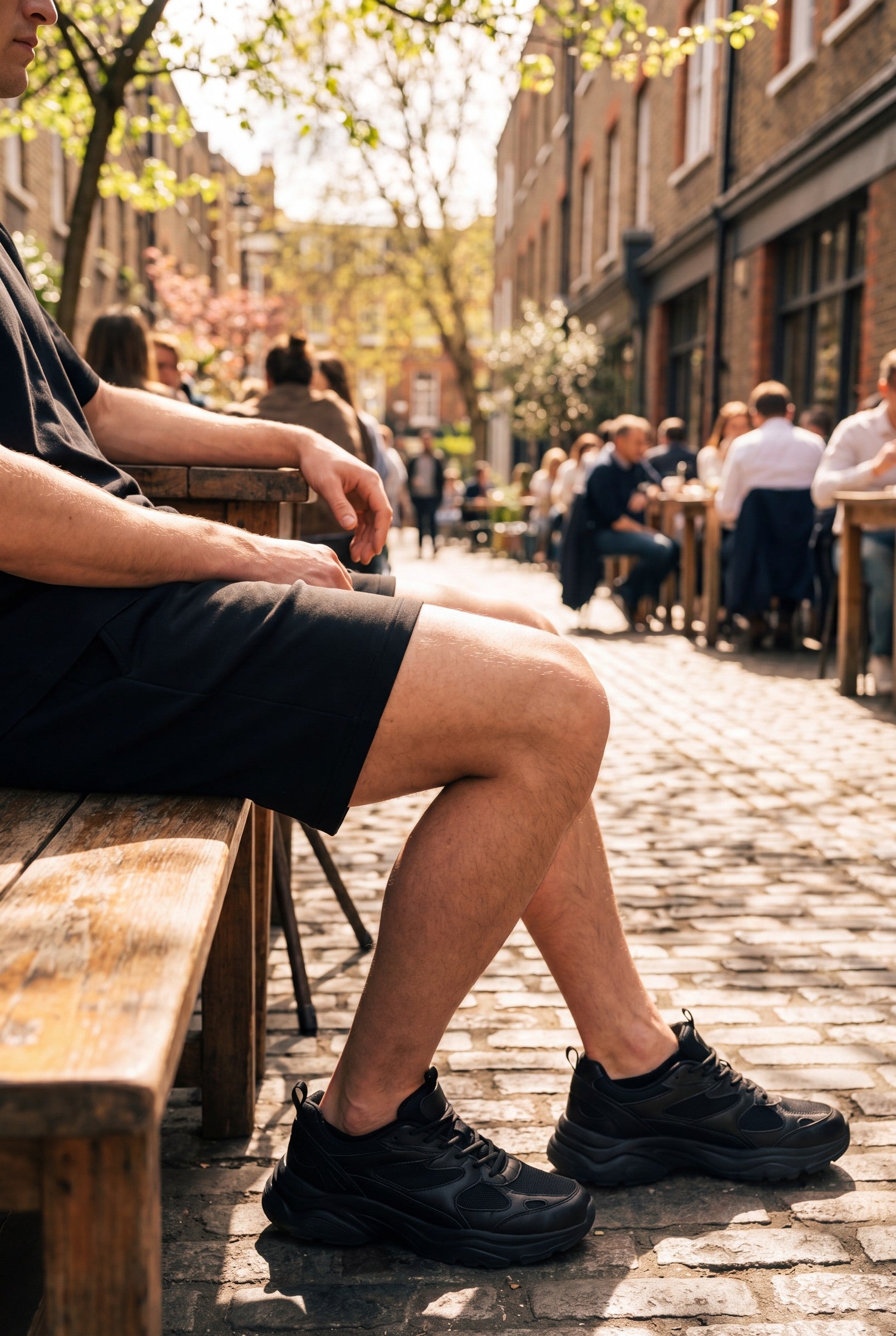 Men's Relaxed Knit Shorts | Blackstone London