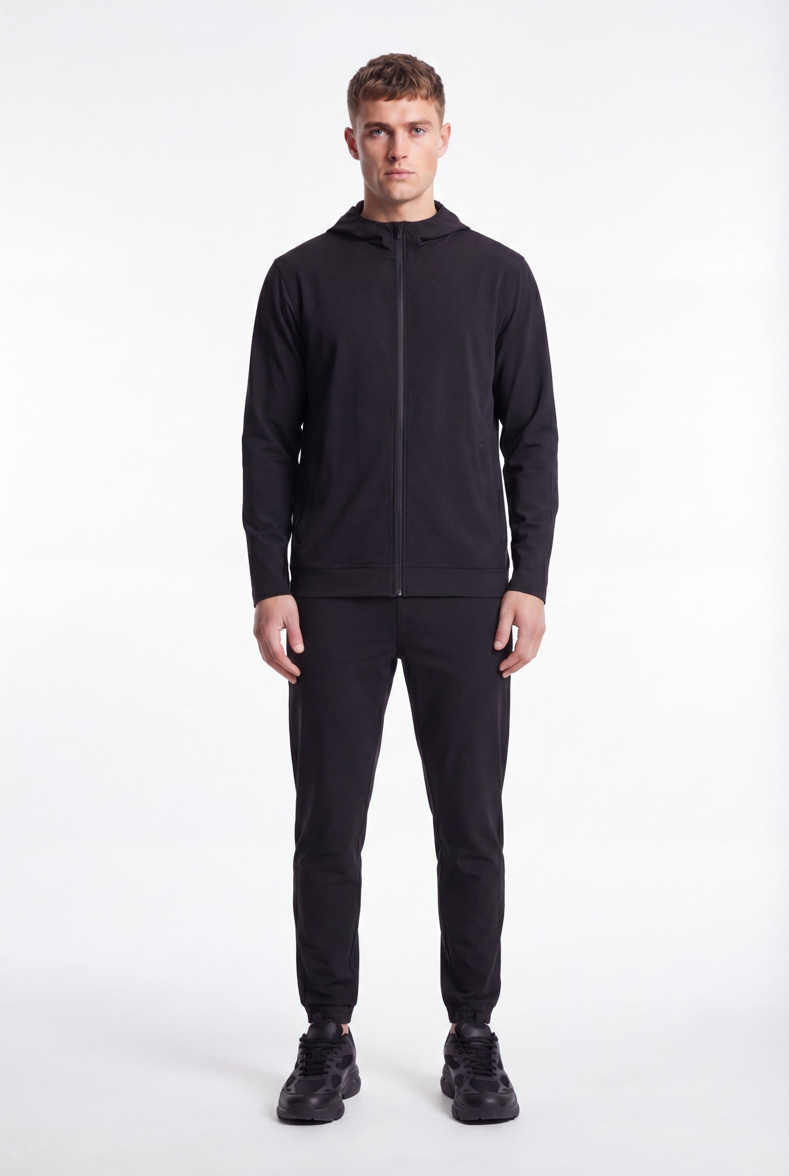 Men's Soft Knit Hooded Jacket | Blackstone London