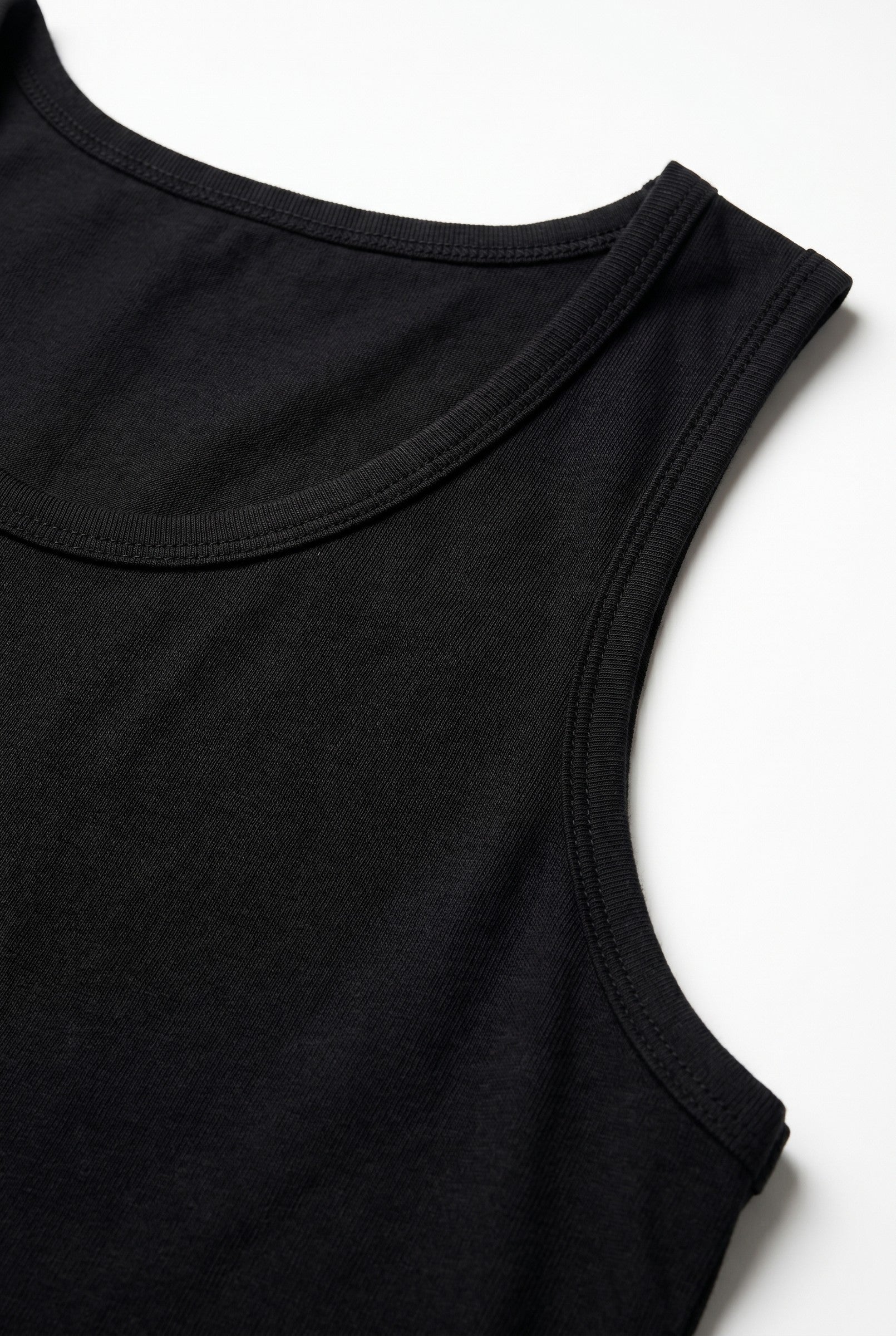 Men's Scoop Neck Cotton Vest | Blackstone London