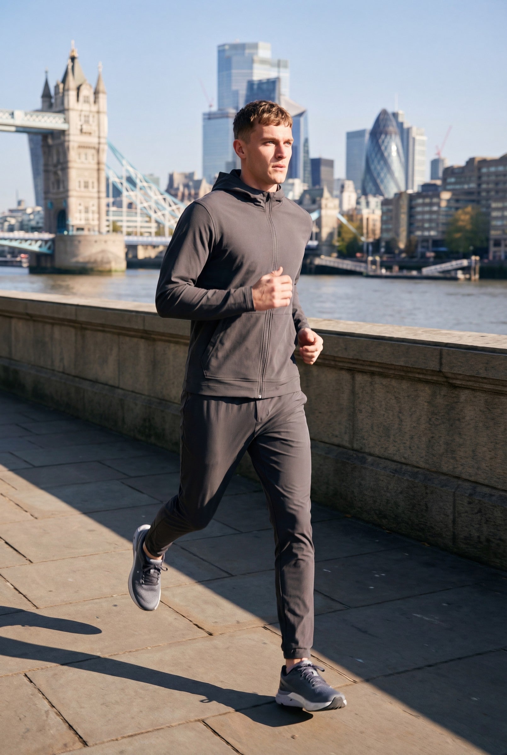 Men's Soft Knit Hooded Jacket | Blackstone London