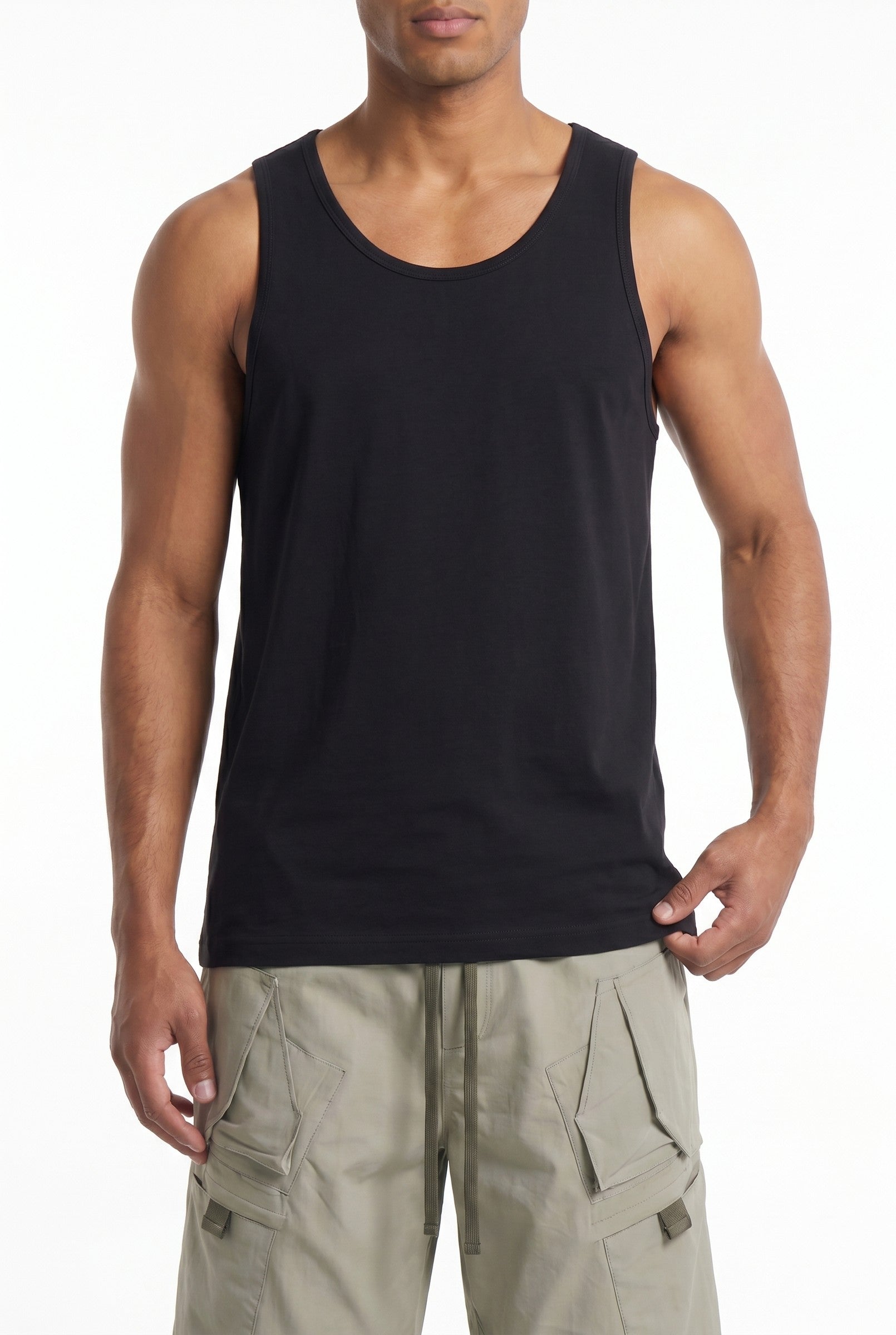 Men's Classic Cotton Tank Top | Blackstone London