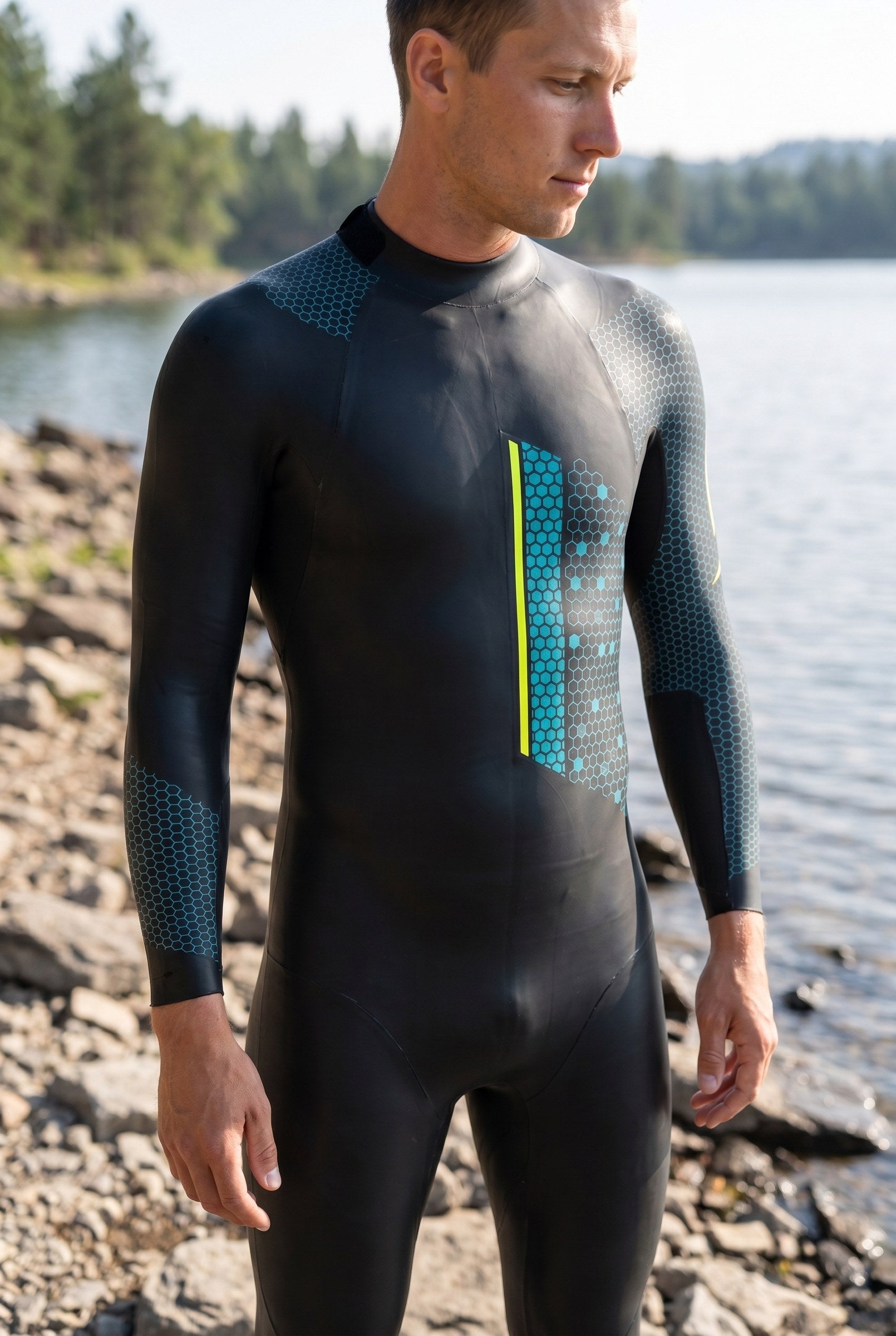 Men's Race Eco Open Water Wetsuit | Blackstone London