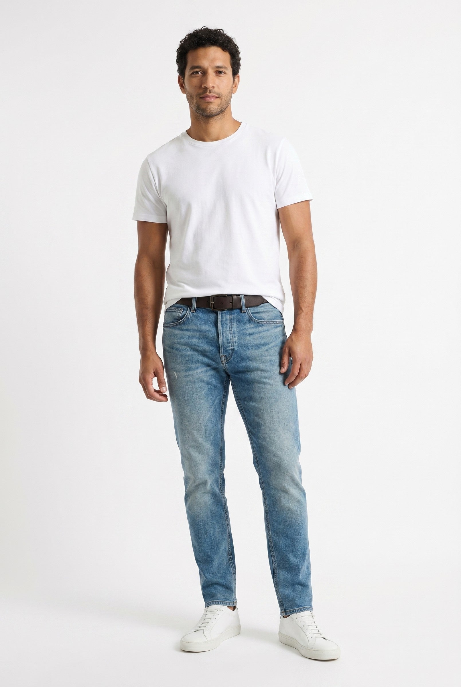 Men's 7-Year Wash Italian Denim Jeans | Blackstone London