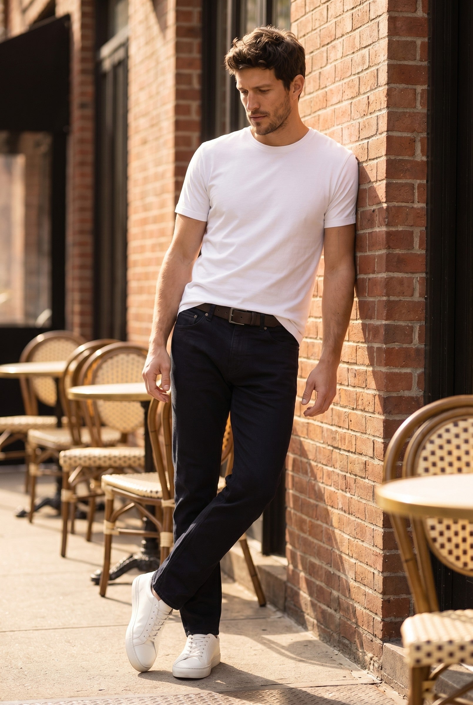 Men's 7-Year Wash Italian Denim Jeans | Blackstone London