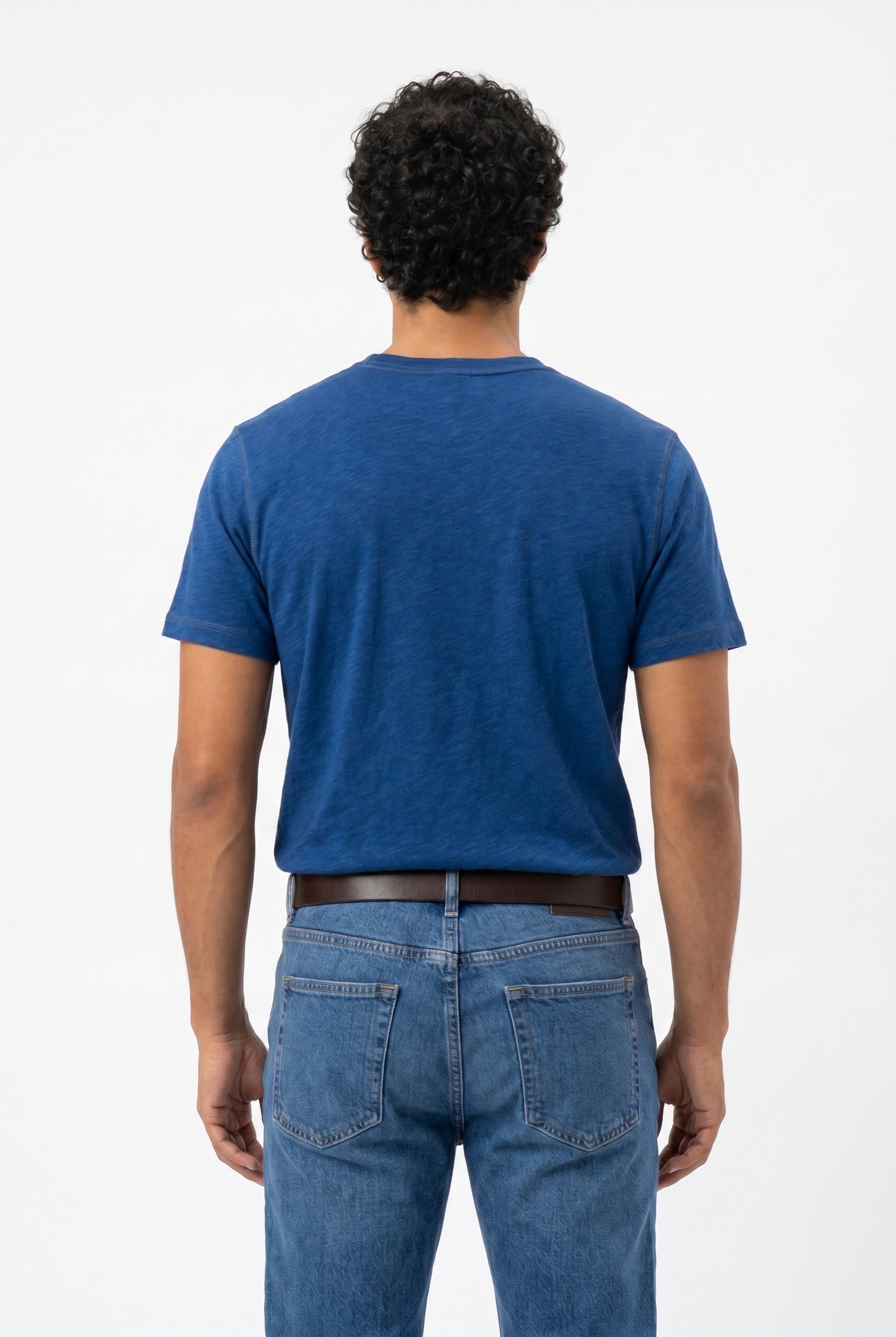 Men's Midweight Cotton Crew Neck T-Shirt | Blackstone London