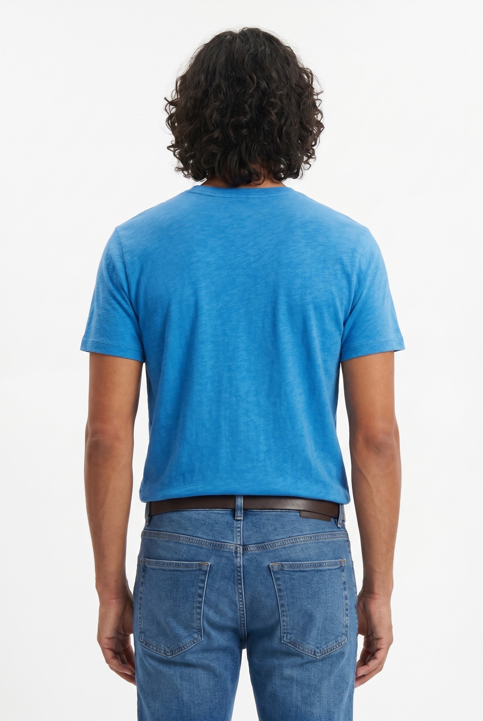Men's Midweight Cotton Crew Neck T-Shirt | Blackstone London