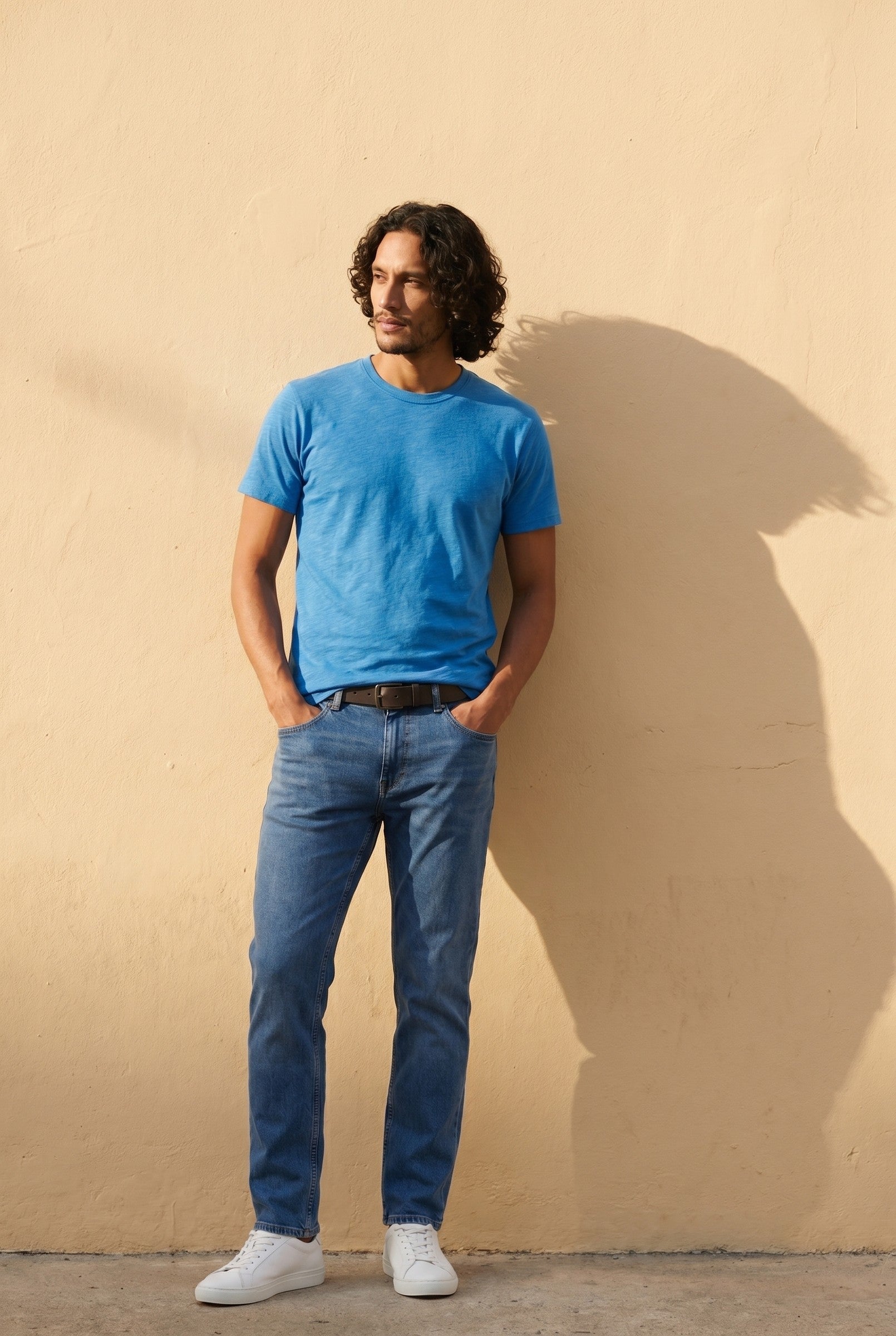 Men's Midweight Cotton Crew Neck T-Shirt | Blackstone London
