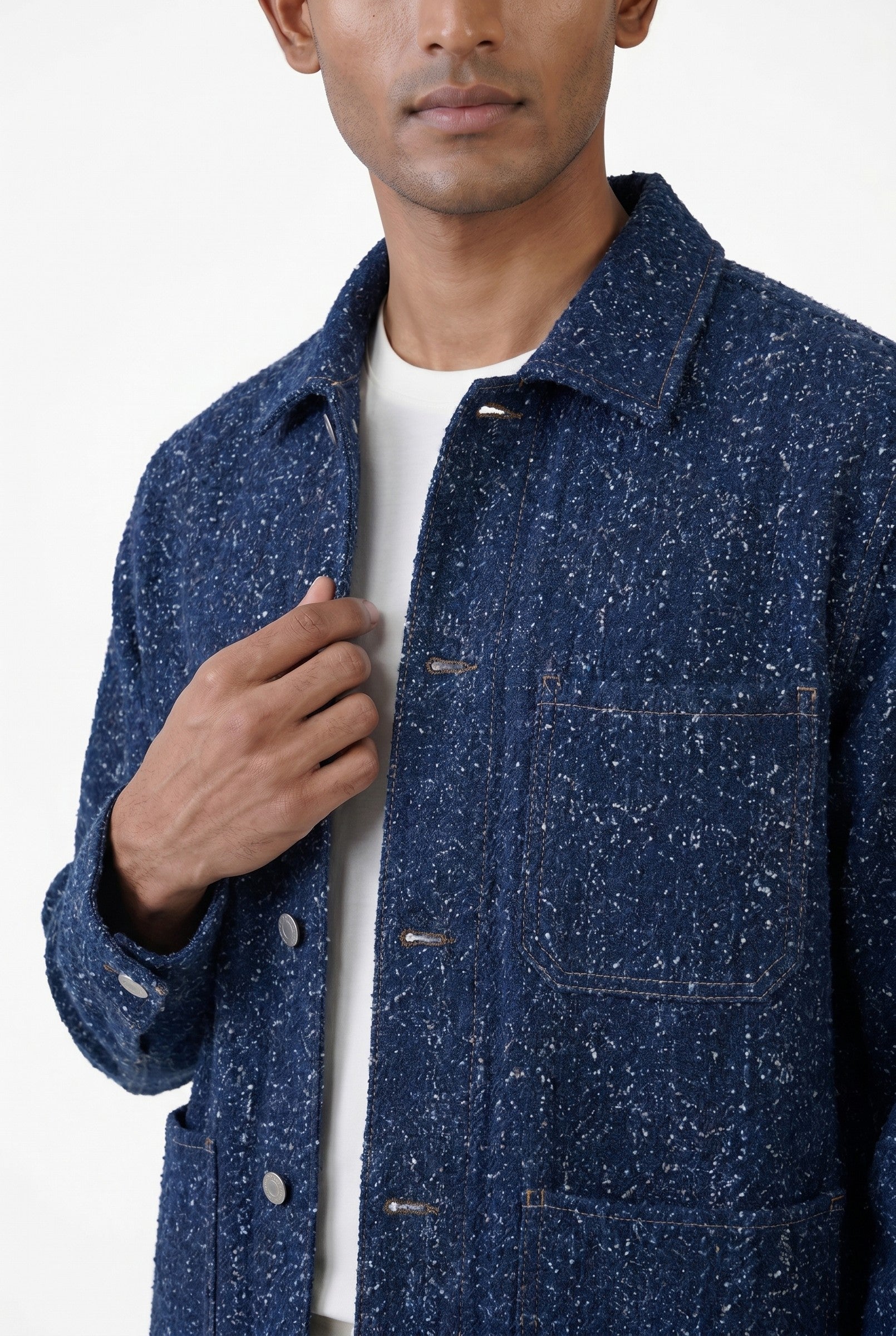 Men's Vintage Wash Chore Jacket | Blackstone London