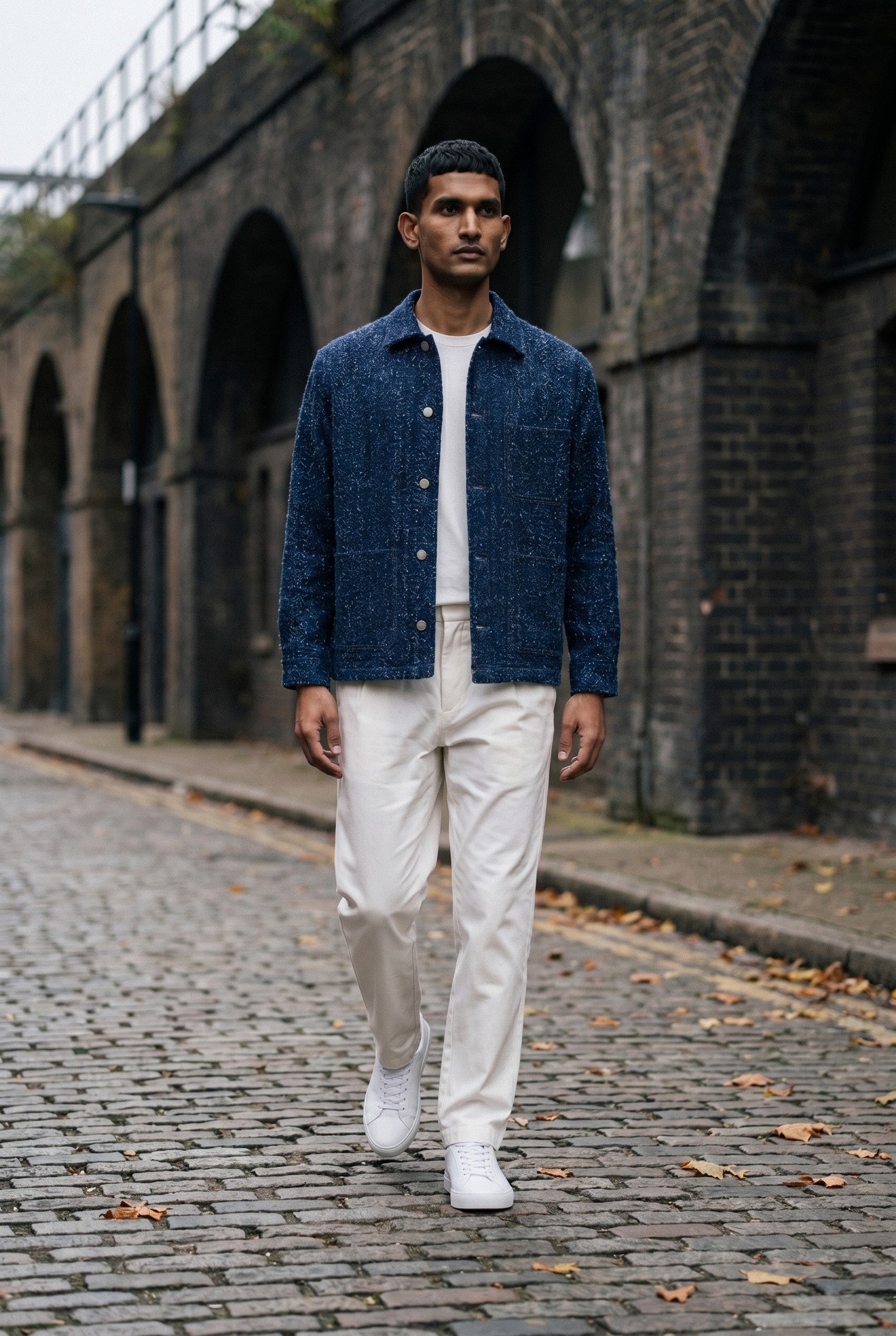 Men's Vintage Wash Chore Jacket | Blackstone London