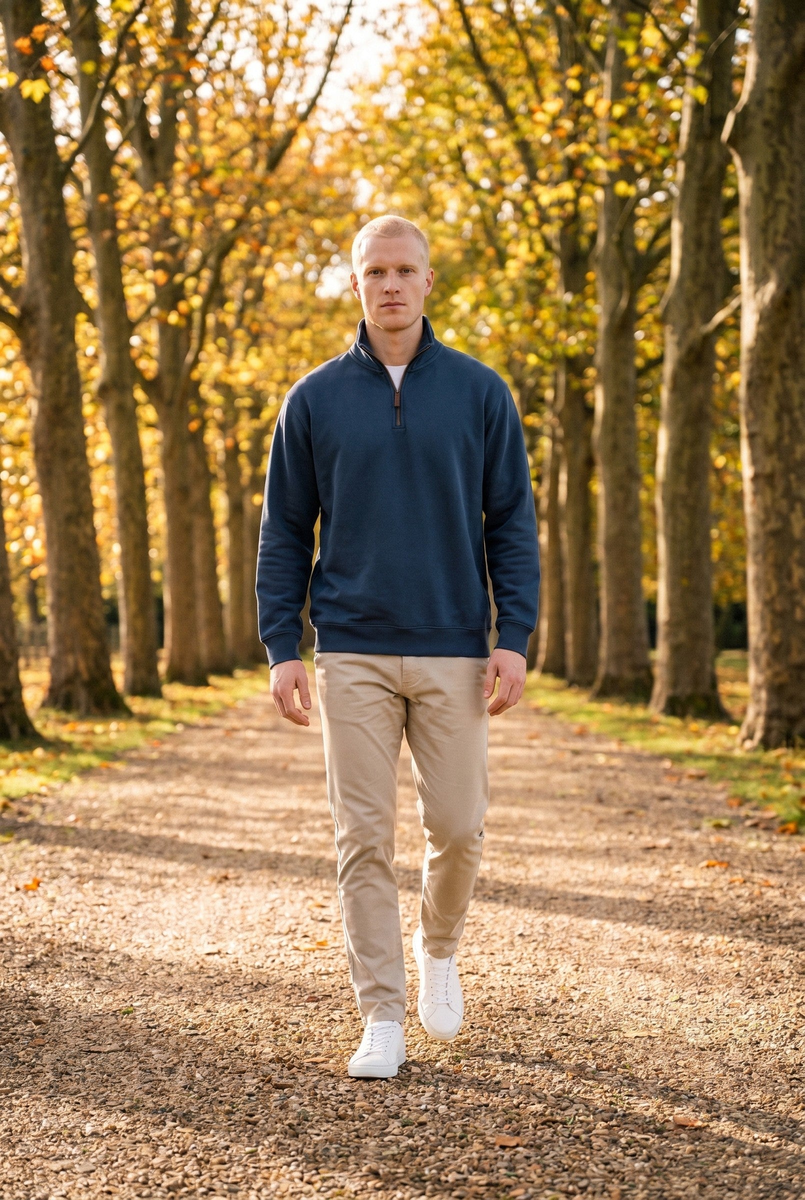 Men's Quarter-Zip Sweatshirt | Blackstone London