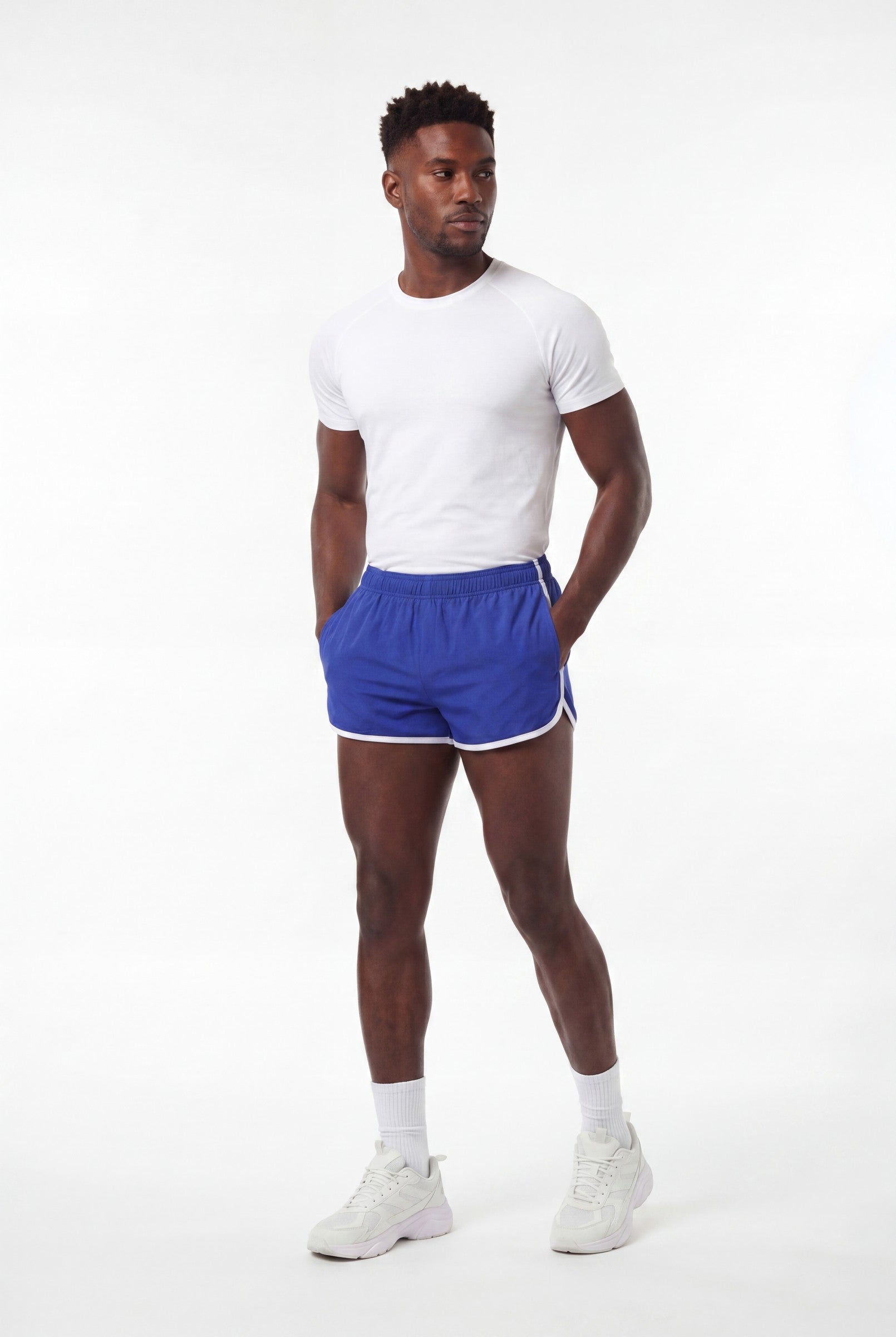 Men's Retro Running Shorts | Blackstone London