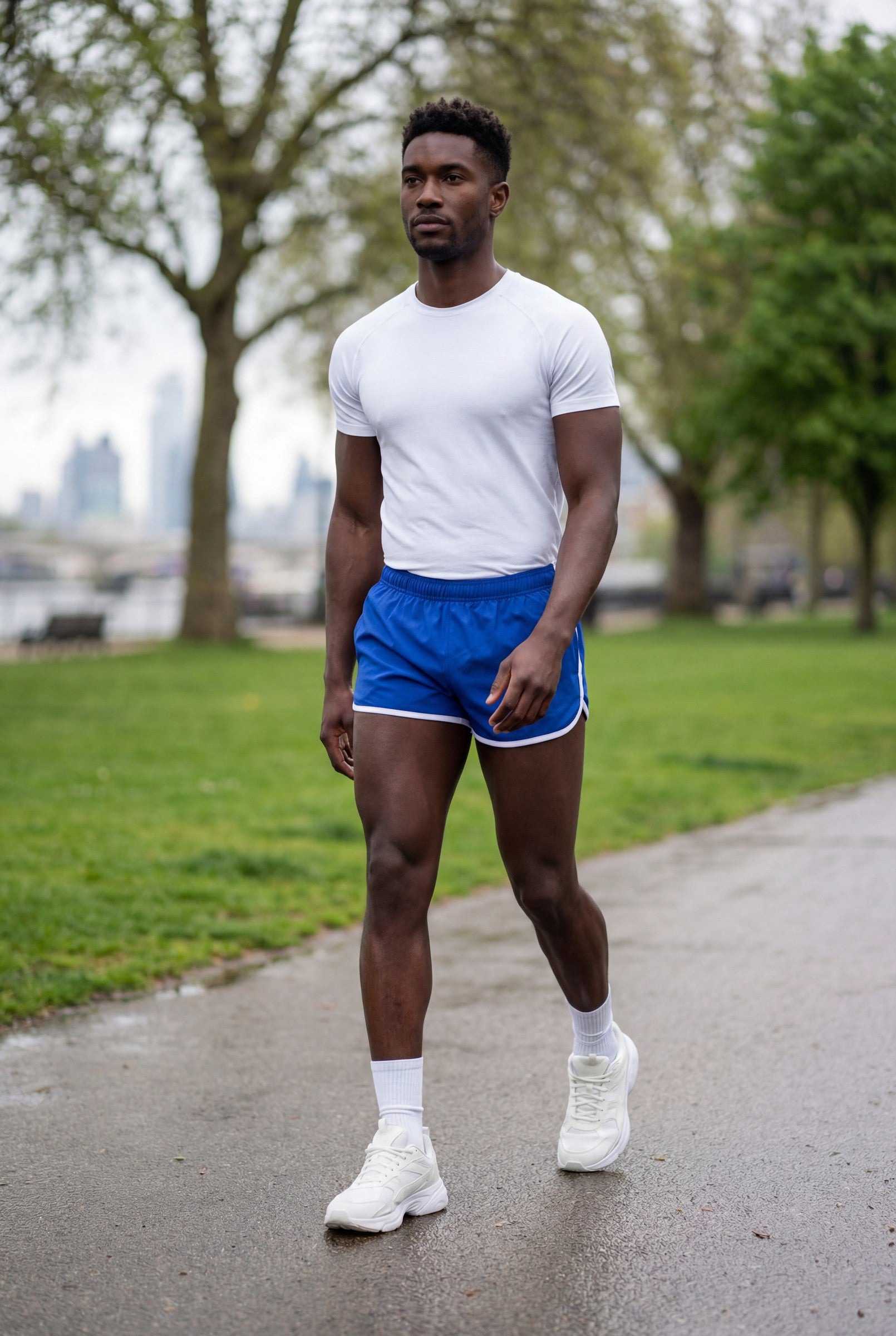 Men's Retro Running Shorts | Blackstone London