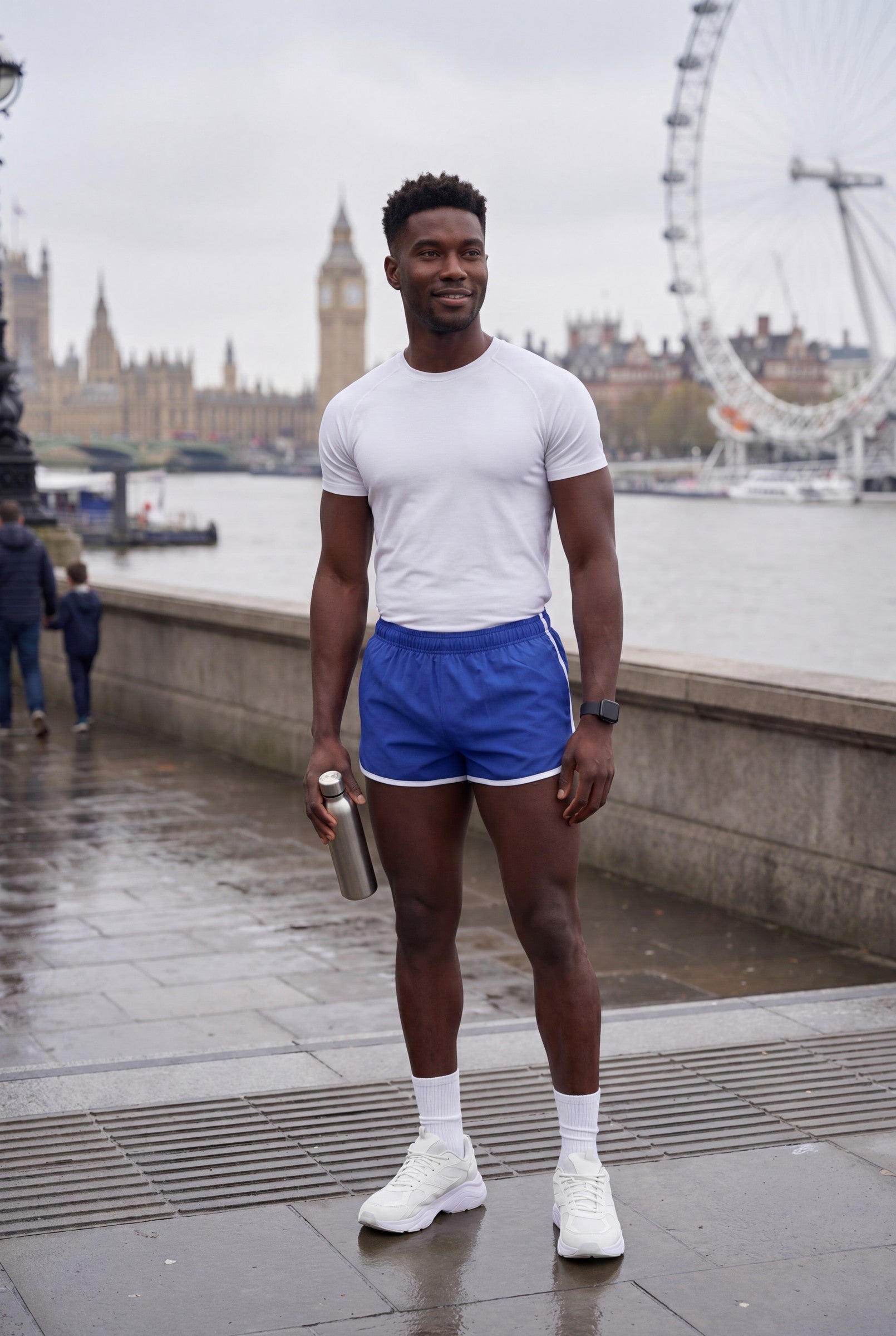 Men's Retro Running Shorts | Blackstone London