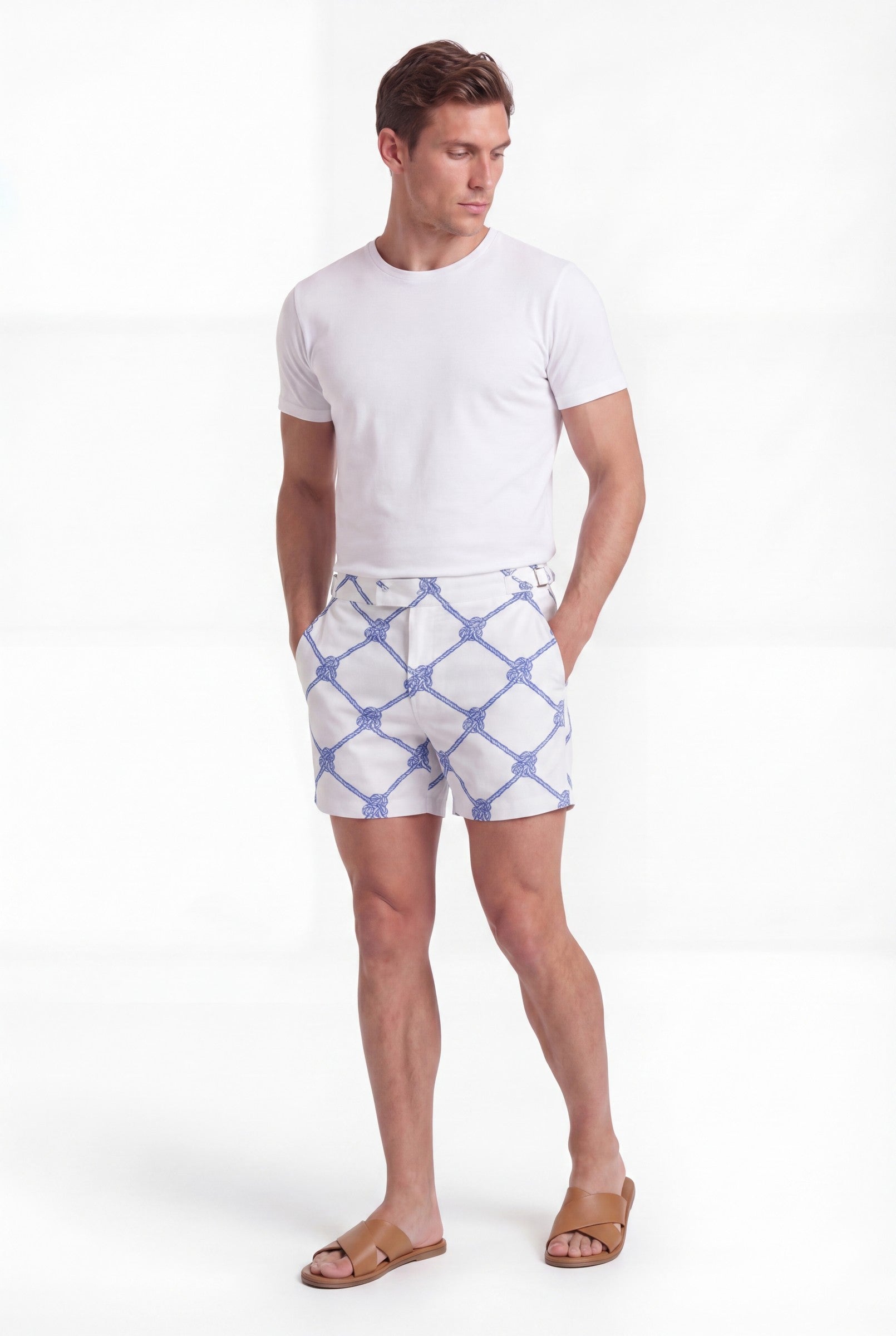 Men's Amalfi Tailored Swim Shorts | Blackstone London