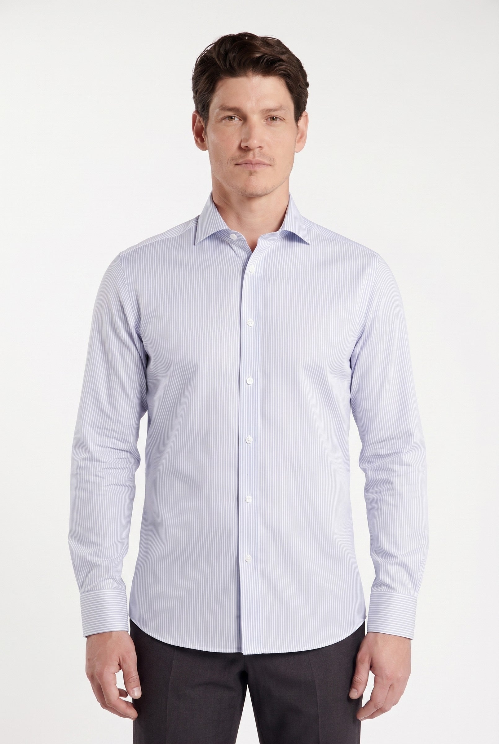 Men's Non-Iron Twill Dress Shirt | Blackstone London