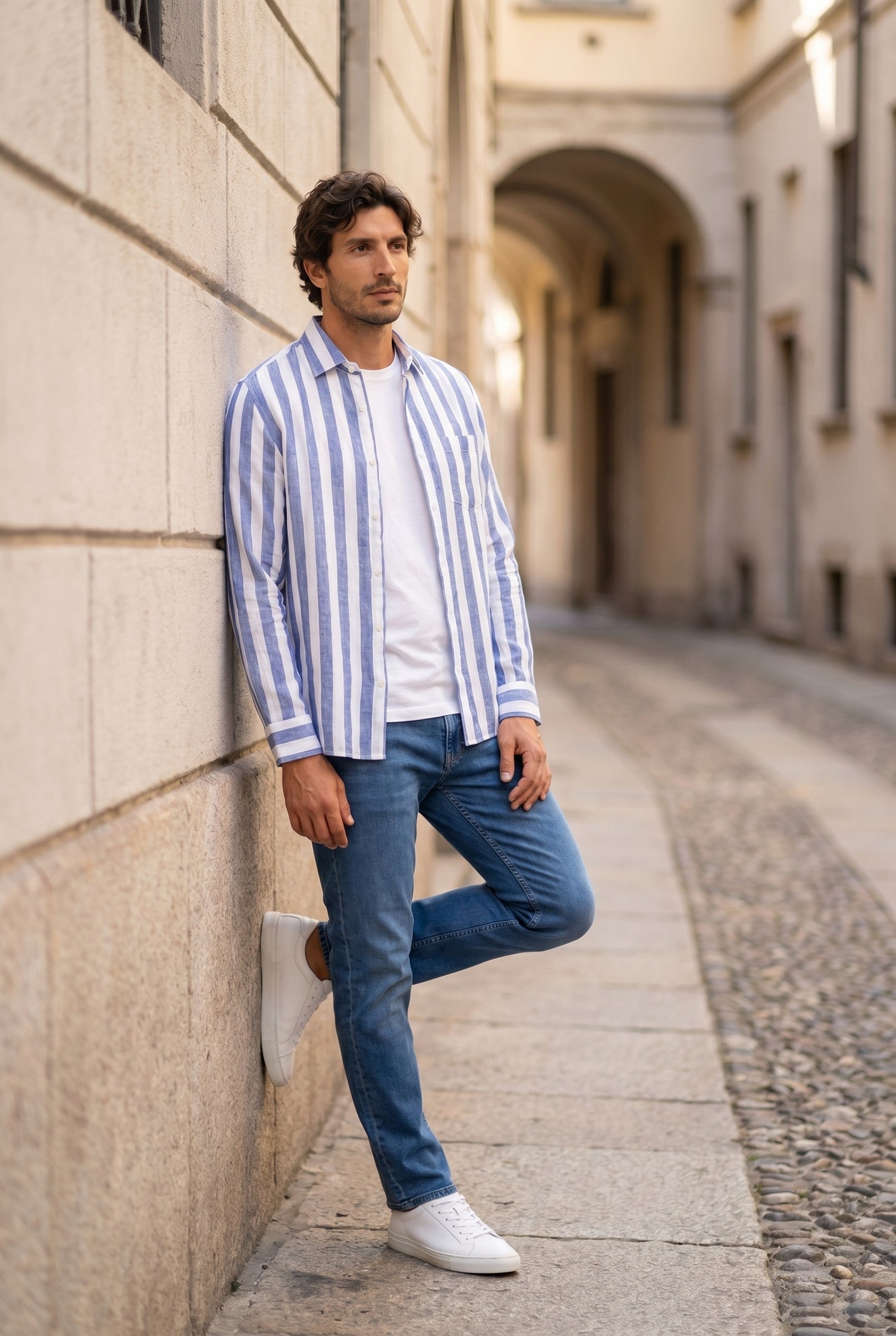 Men's Linen Shirt | Blackstone London