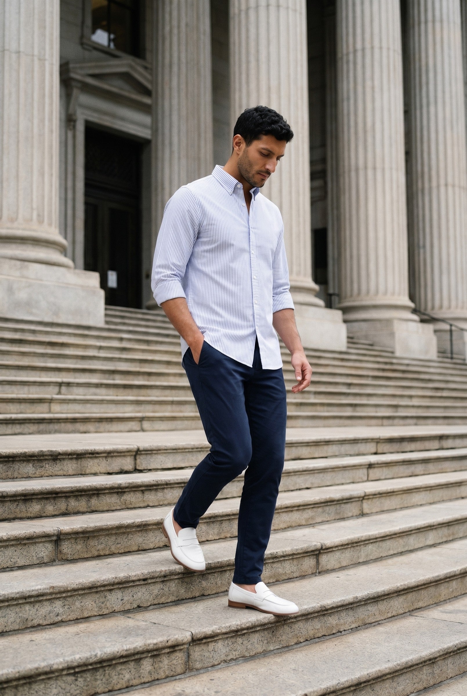 Men's Oxford Button-Down Shirt | Blackstone London