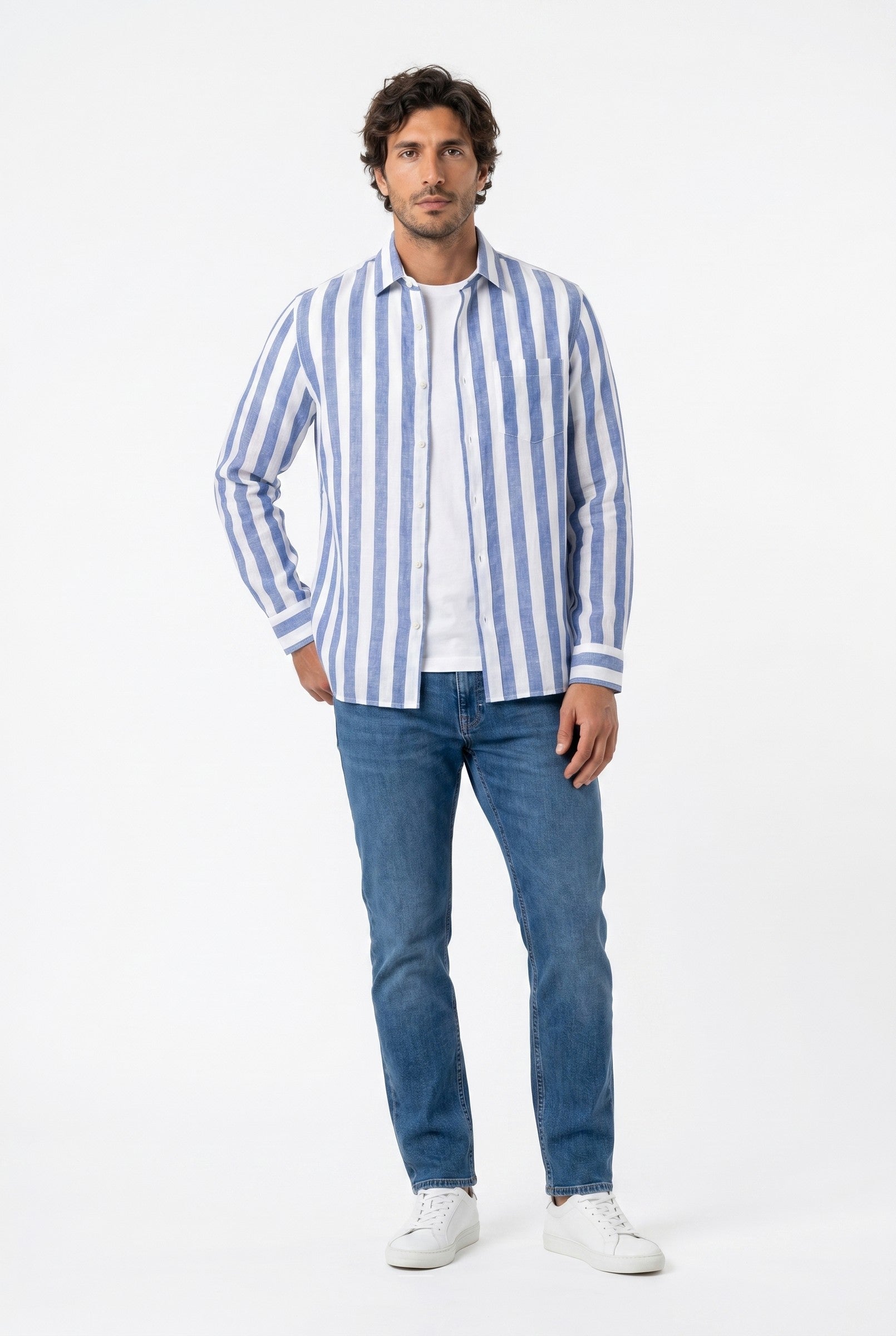Men's Linen Shirt | Blackstone London
