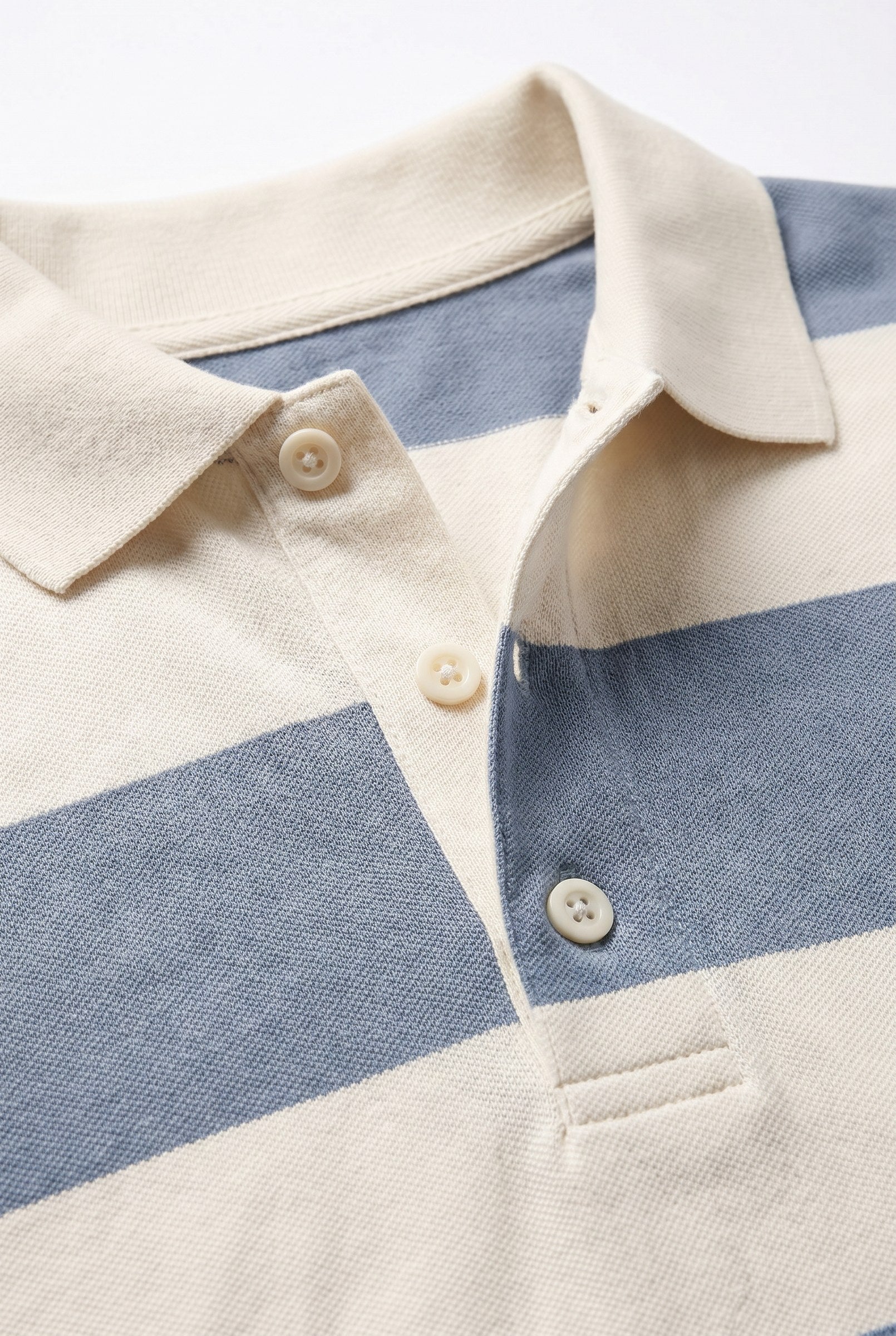 Men's Striped Loose Fit Polo Shirt | Blackstone London