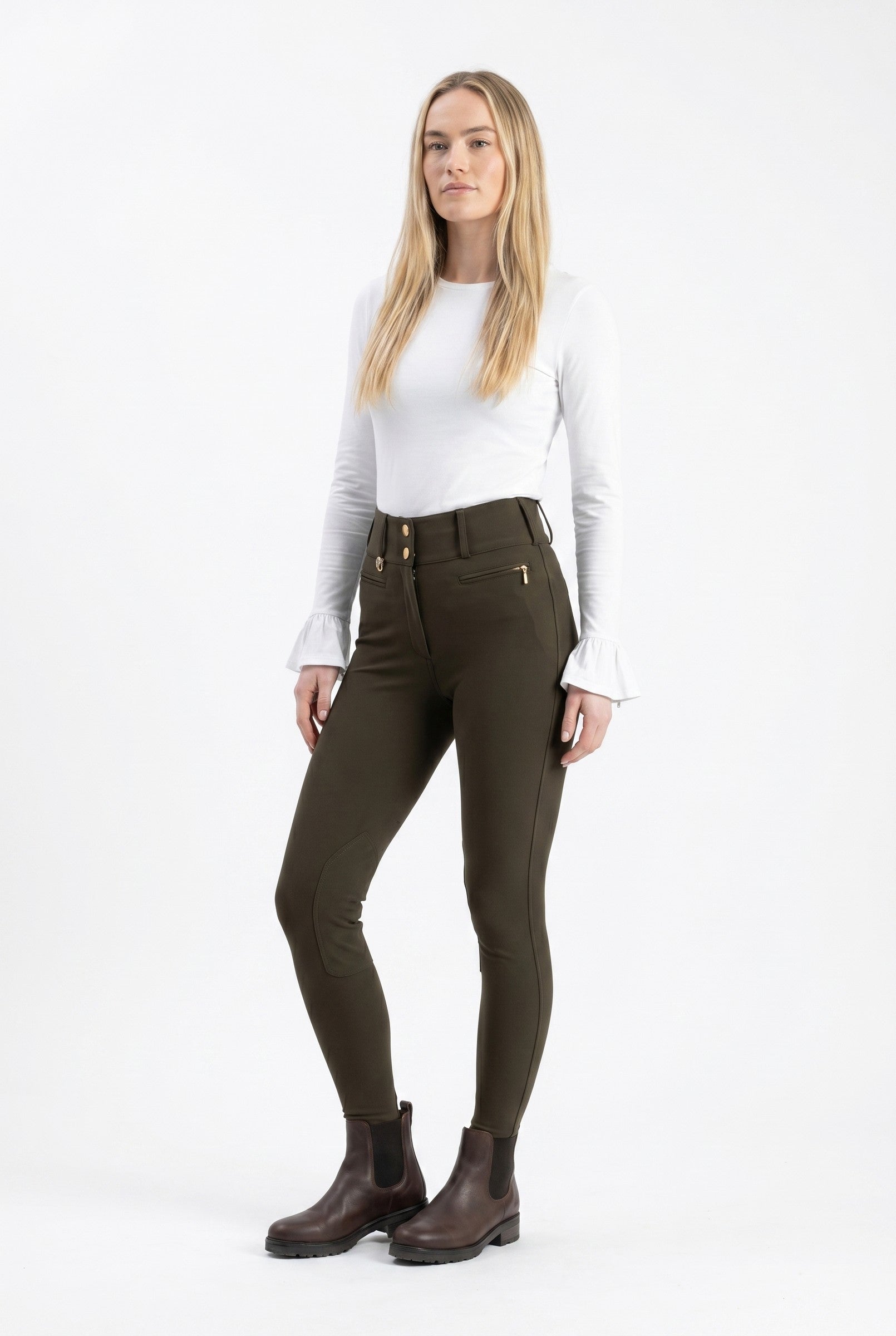 Women's Contour Skinny Riding Trousers | Blackstone London