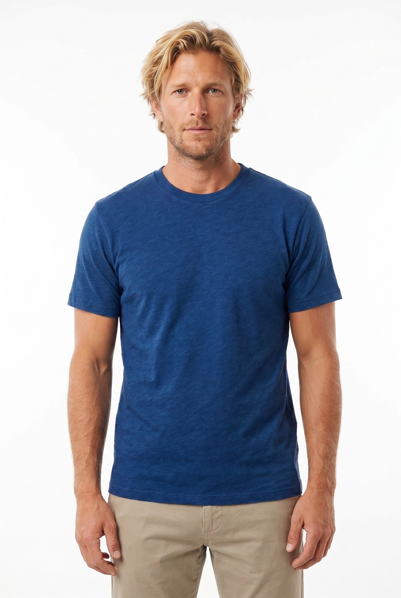 Men's Riviera Crew Neck T-Shirt | Blackstone London