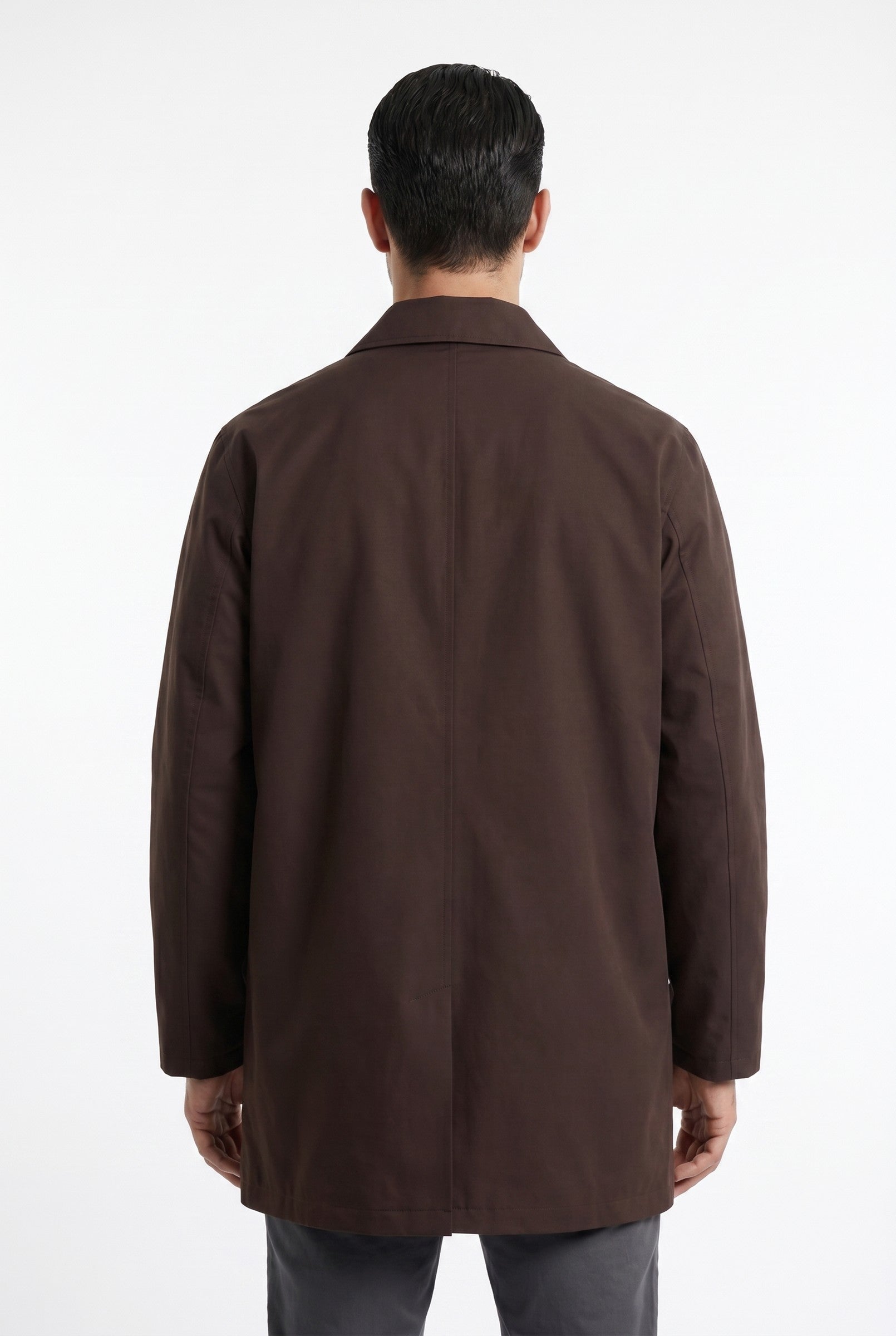 Men's Sherlock Short Trench Coat | Blackstone London