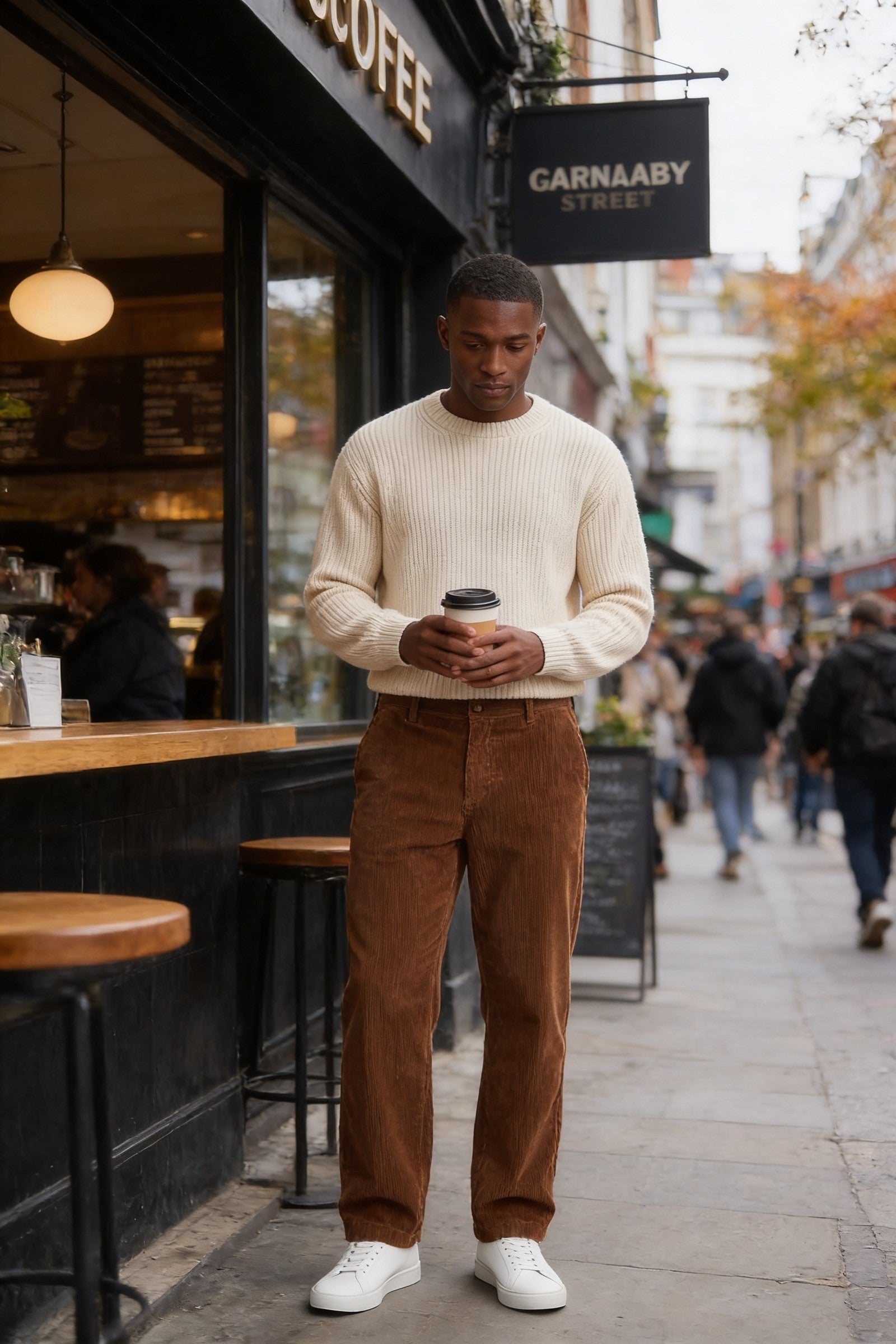 Men's Corduroy Trousers | Blackstone London
