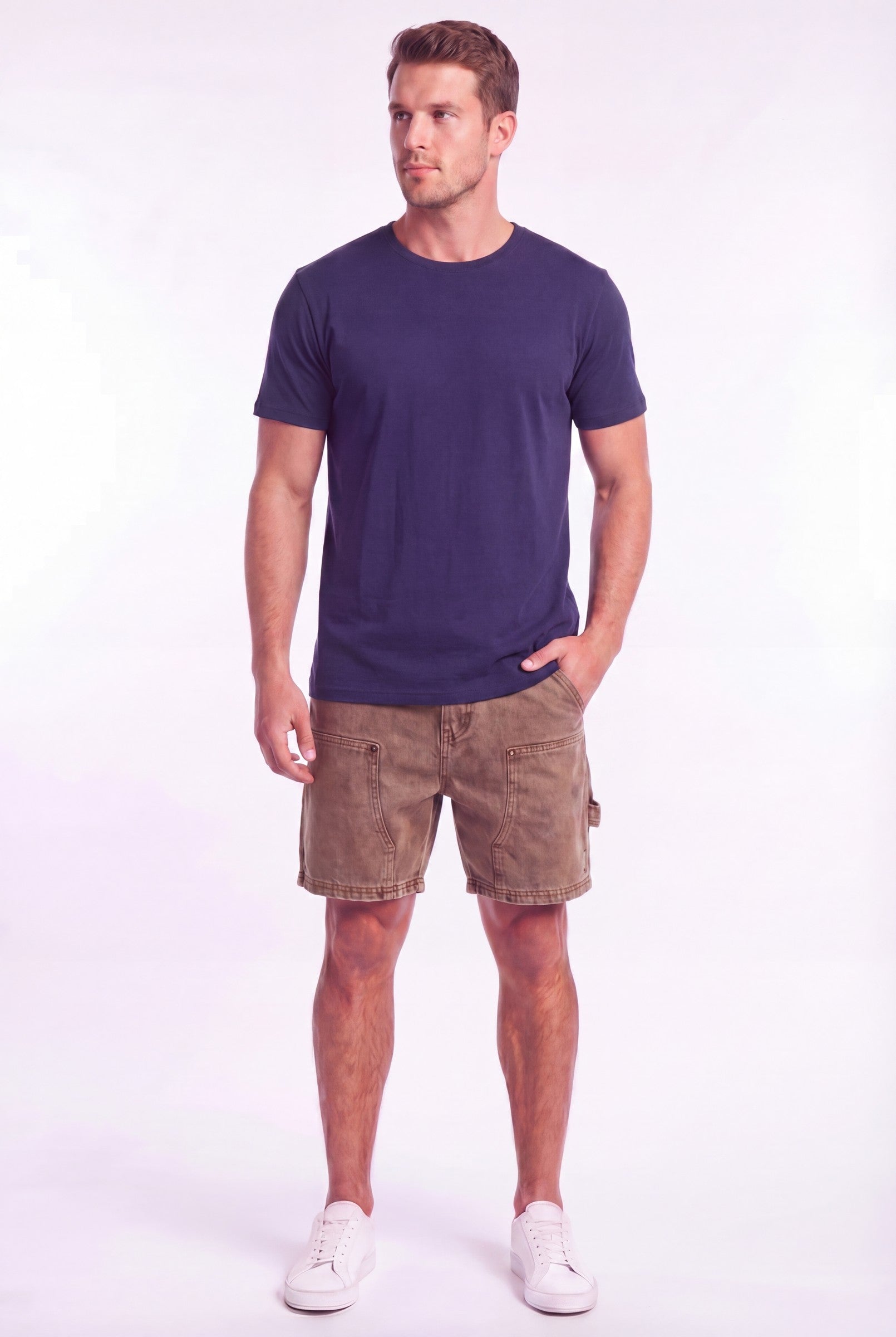 Men's Carpenter Denim Shorts | Blackstone London