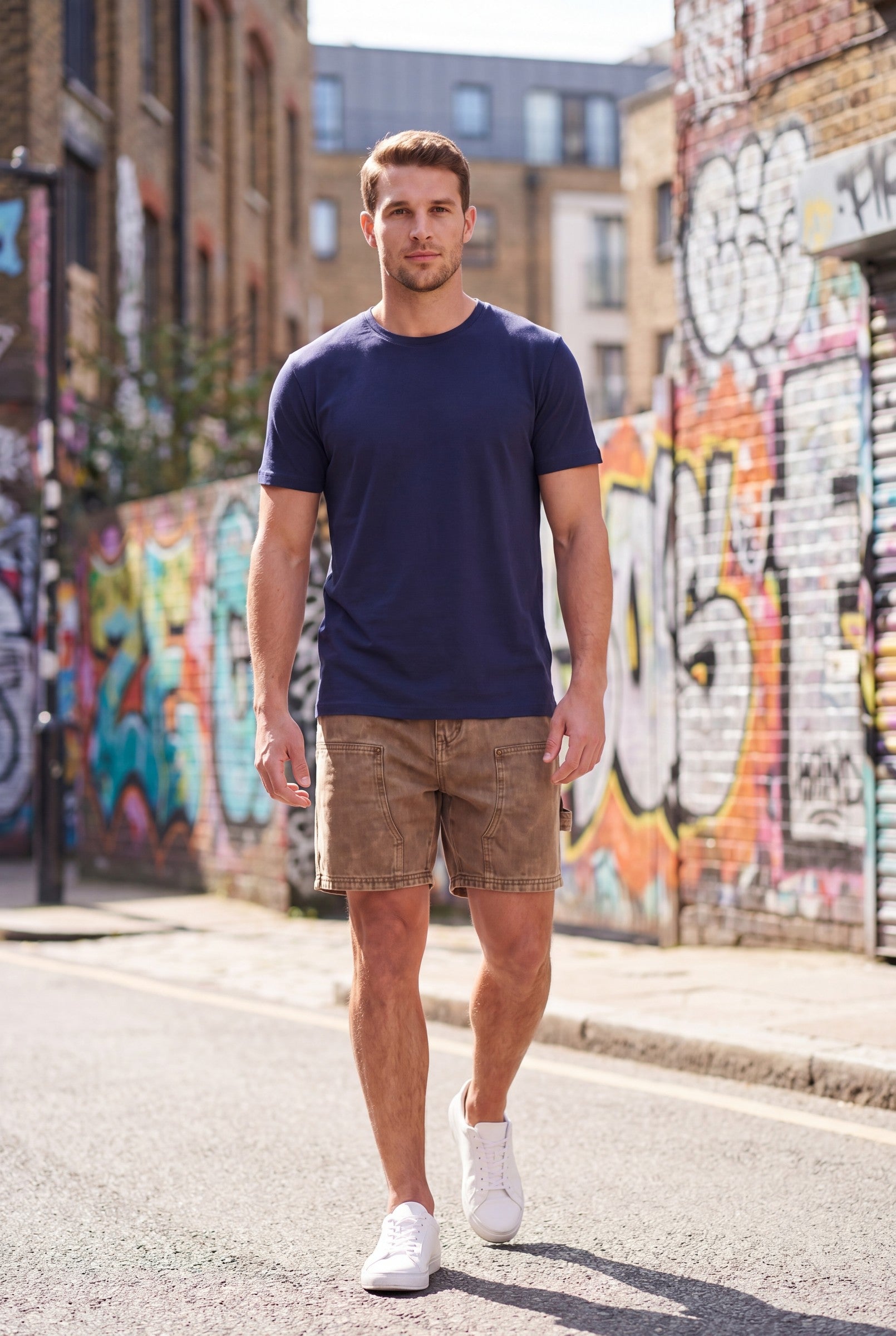 Men's Carpenter Denim Shorts | Blackstone London