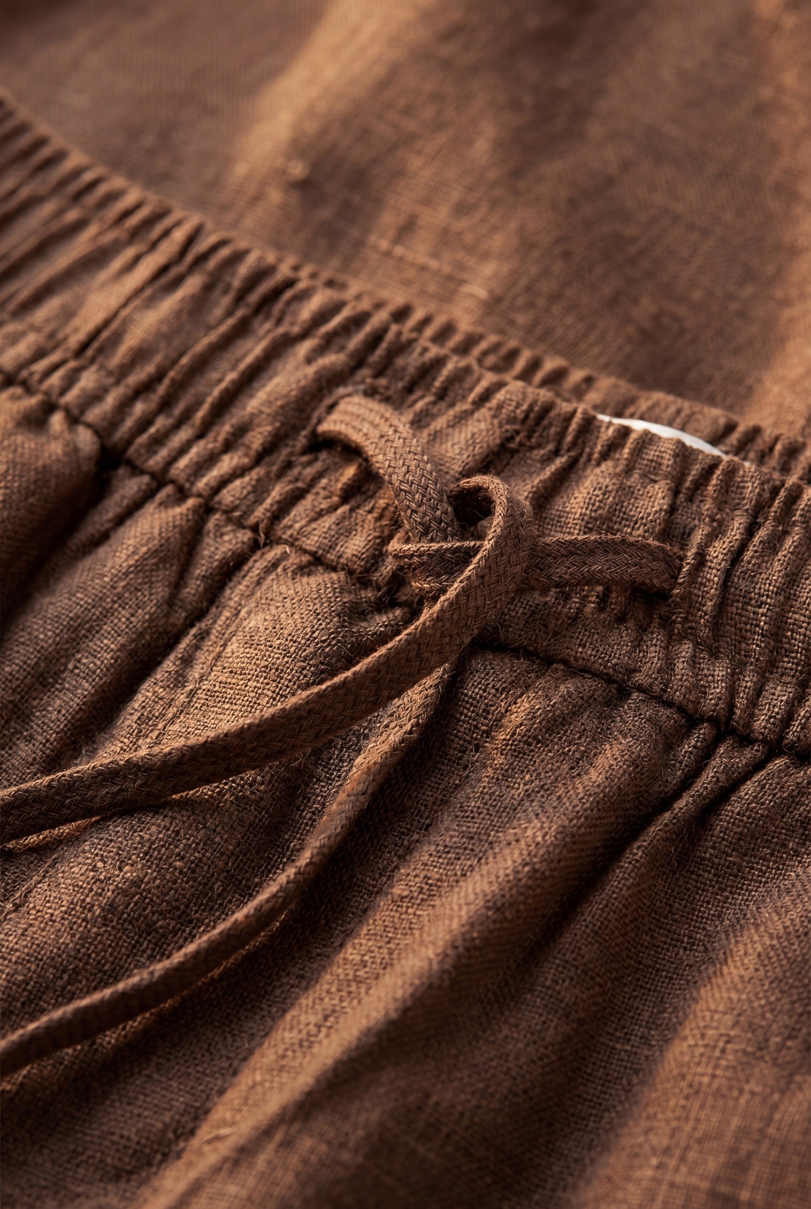 Men's Premium Linen Drawstring Shorts | Blackstone London