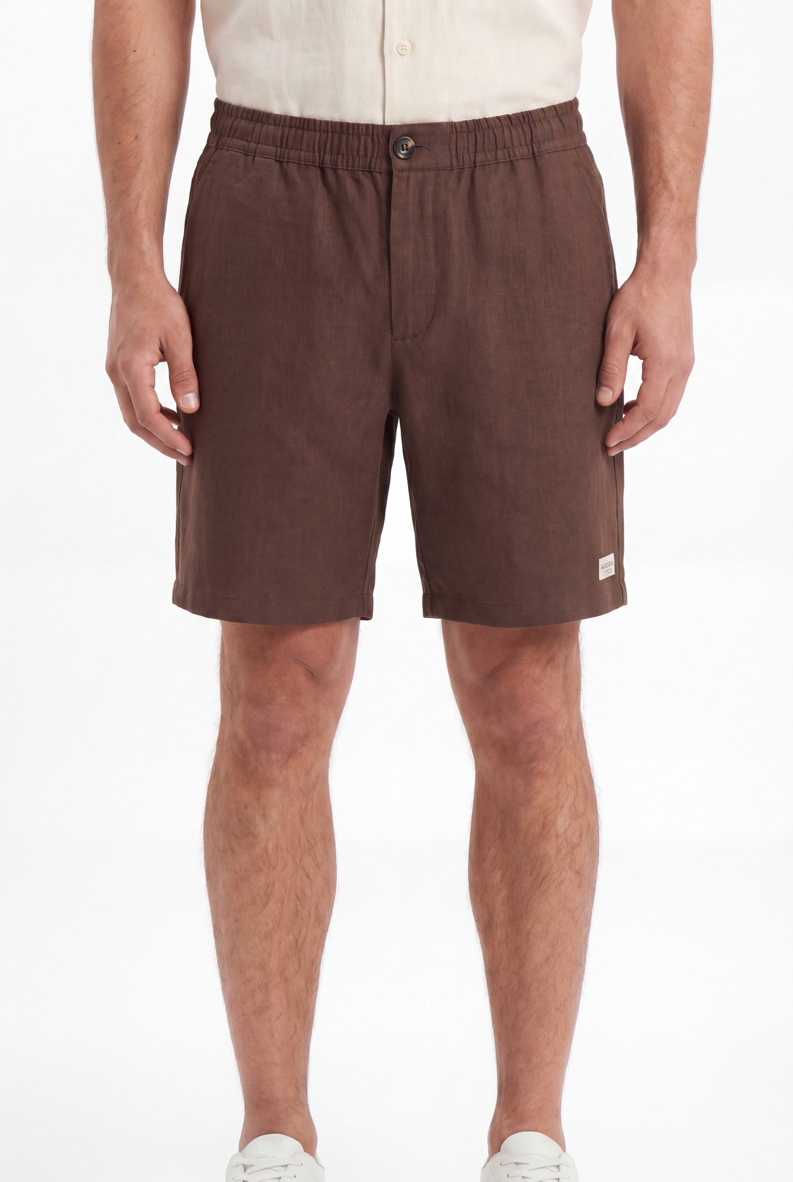 Men's Smart Linen Shorts | Blackstone London