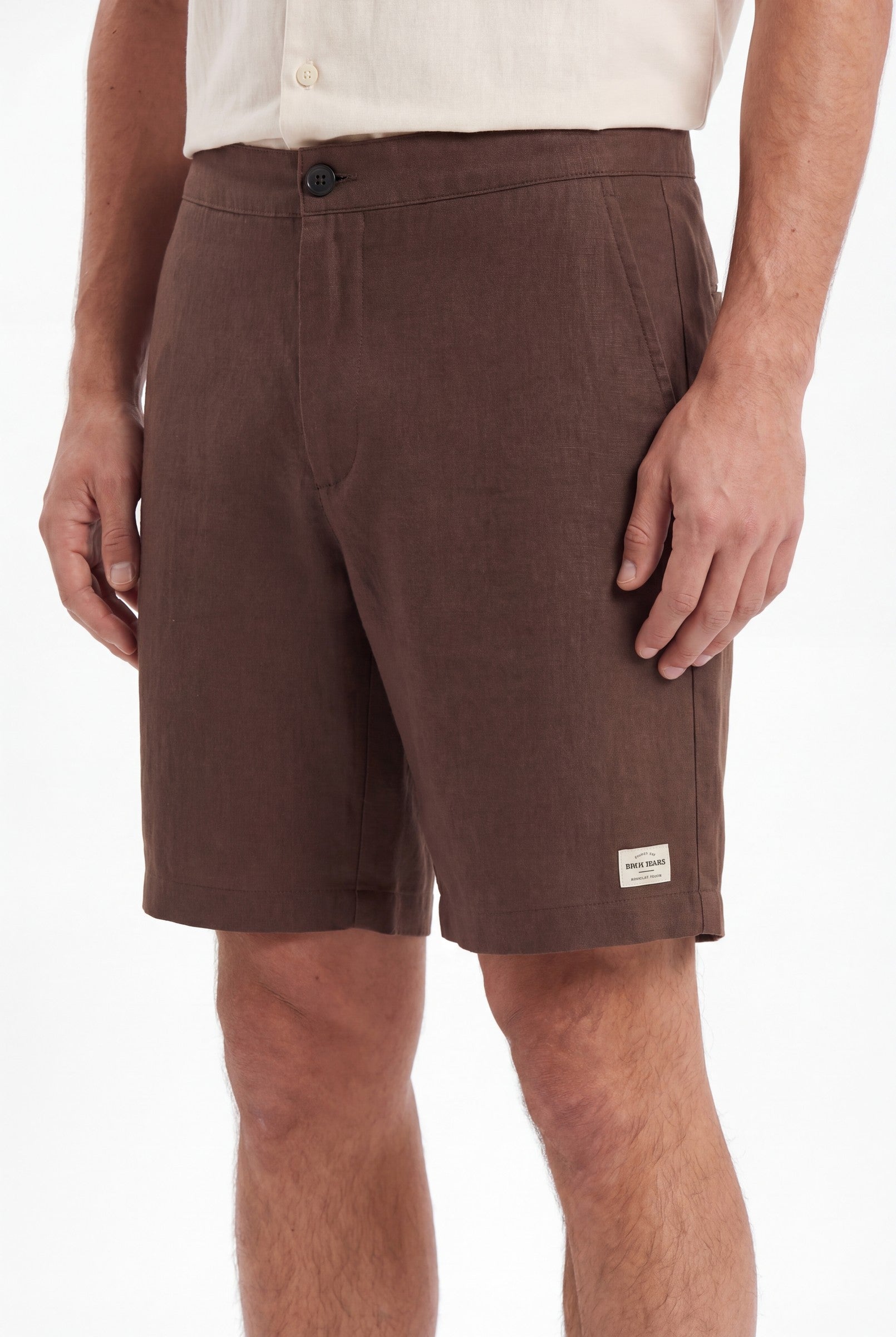 Men's Smart Linen Shorts | Blackstone London