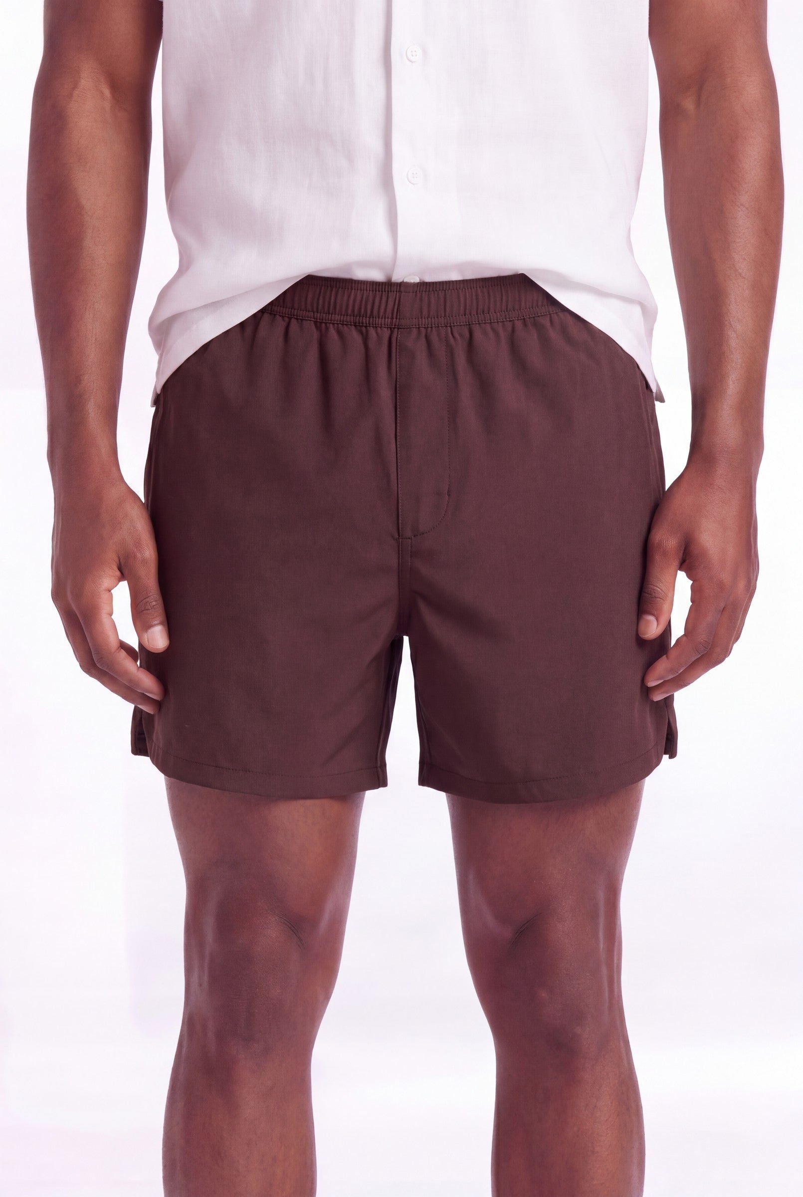 Men's Solid Resort Swim Shorts | Blackstone London